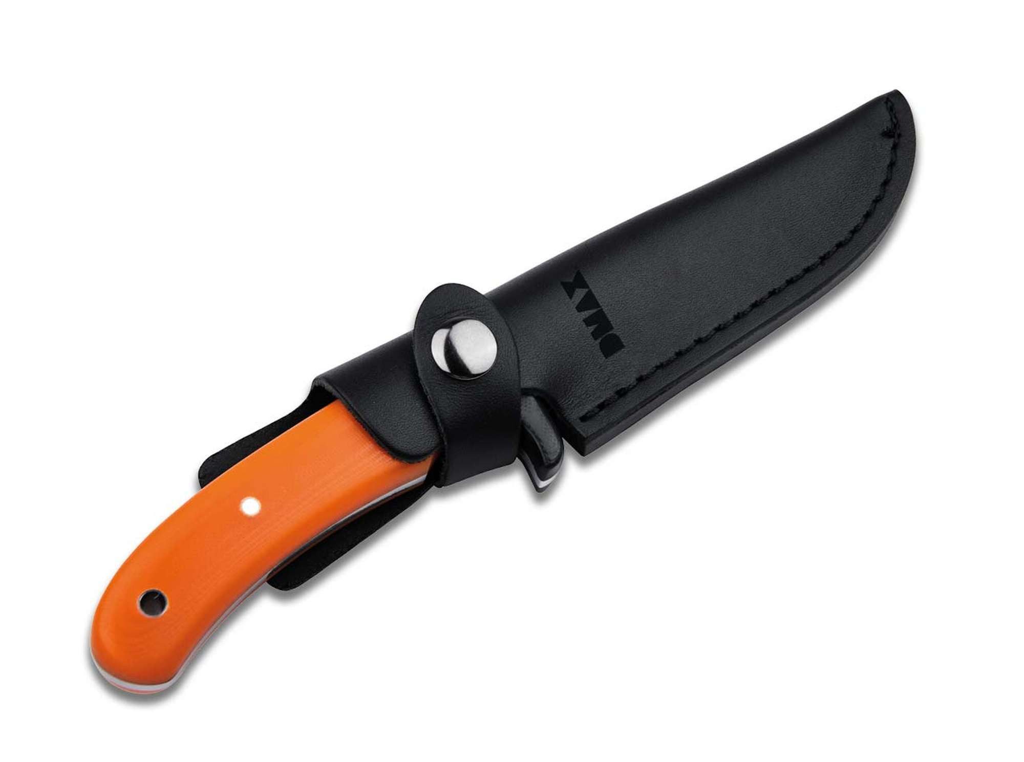 Böker Universalmesser DMAX Feststehendes Messer Elk Hunter Jagdmesser Lederscheide G10Griff