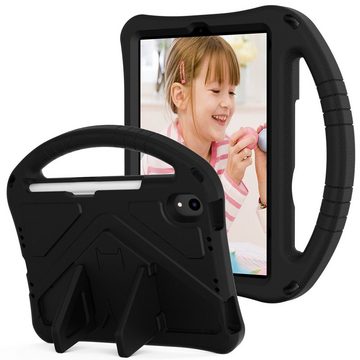 Wigento Tablet-Hülle Für Apple iPad Mini 6 2021 aufstellbare Tablet Tasche Schutzhülle Cover Schwarz