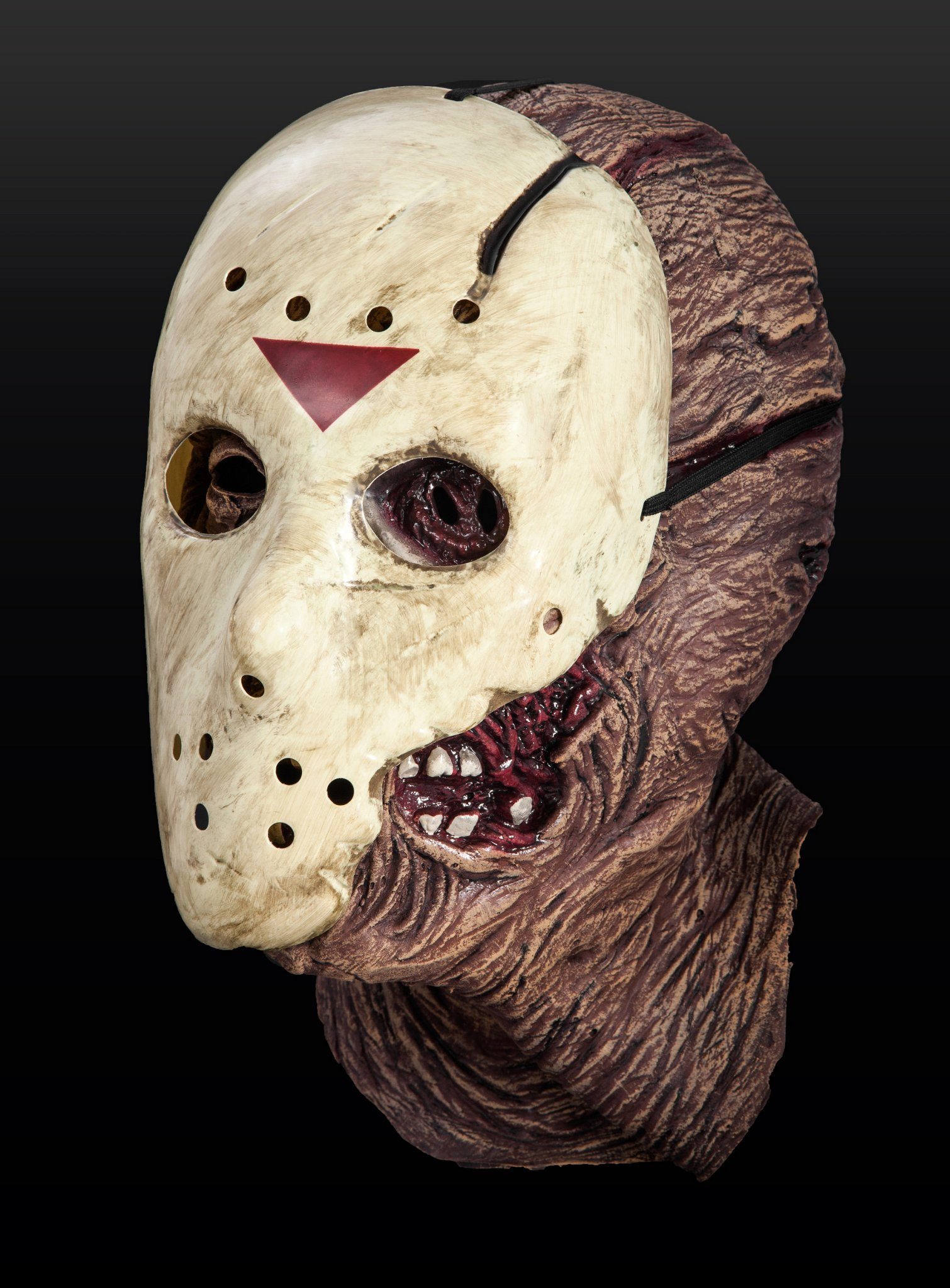 Rubie´s Verkleidungsmaske Jason Voorhees Halloween Maske, Original lizenzierte Maske aus 'Freitag der 13. Teil VII – Jason im
