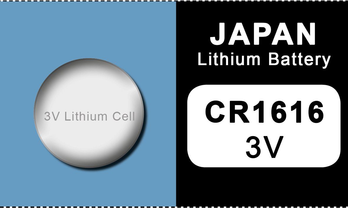 Lithium Batterie Japan 1616 Knopfzelle Technik Selva