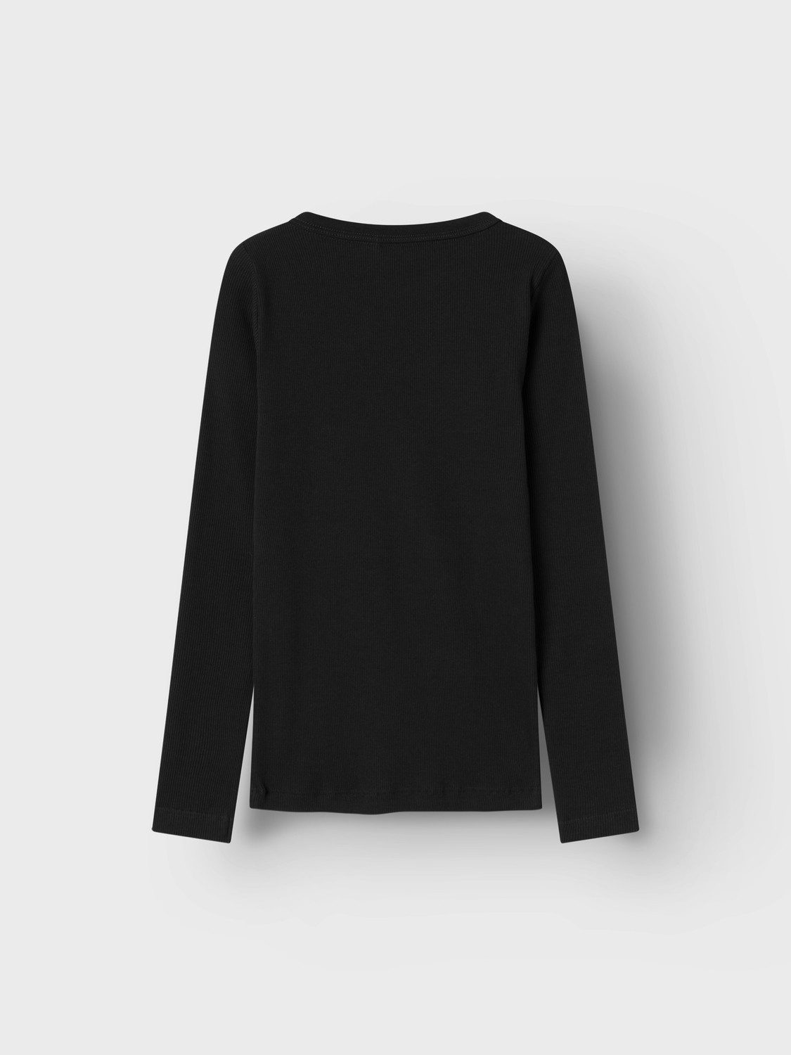 Name It Langarmshirt NKFNAKAL LS TOP NOOS in Basic-Form und leicht gerippter Qualität