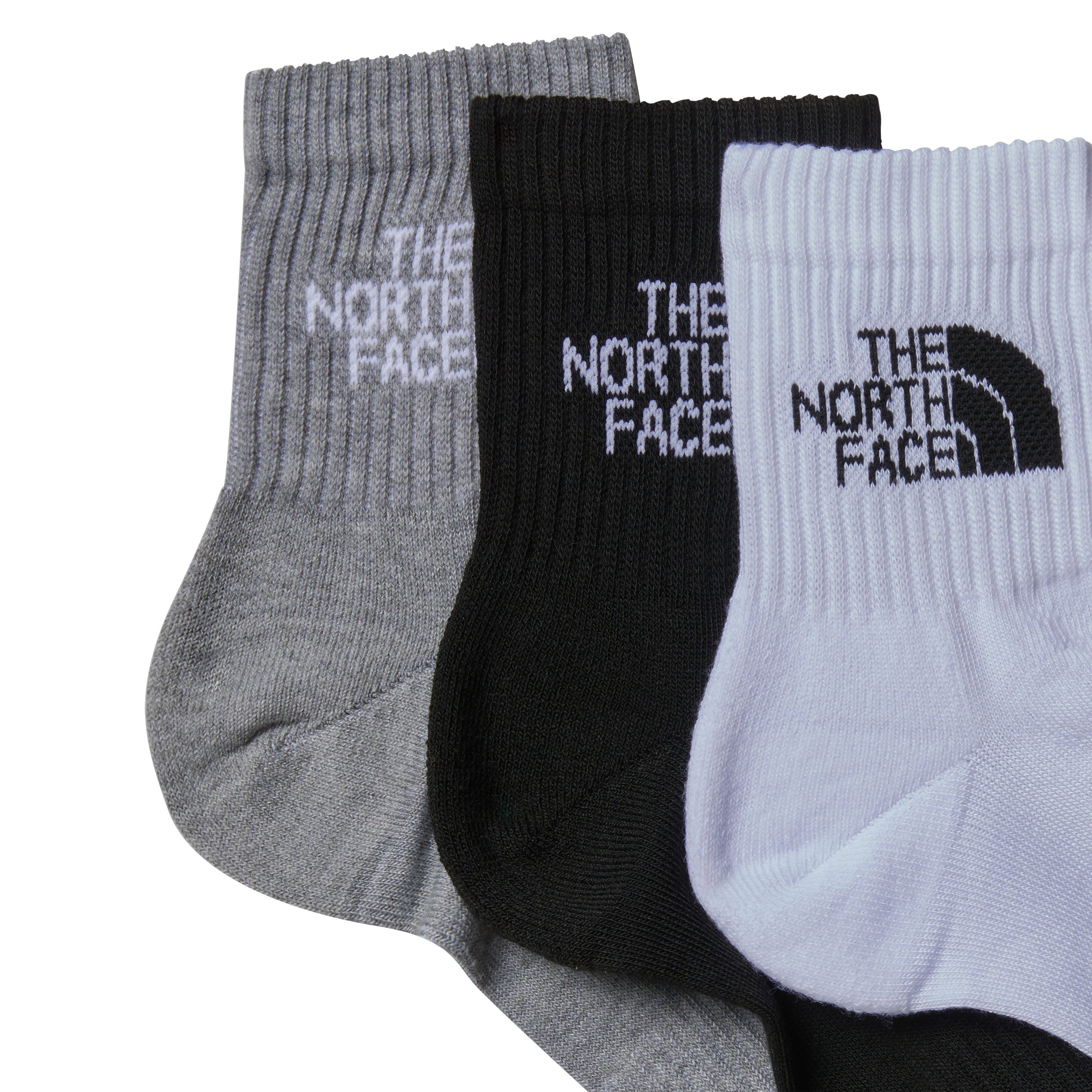 The North Face Sportsocken MULTI SPORT CUSH QUARTER SOCK 3P (Packung, 3-Paa günstig online kaufen