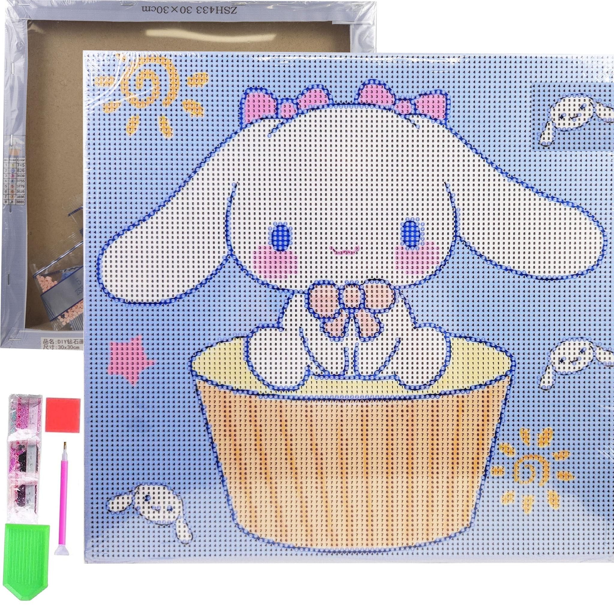 LA CUTE Malen nach Zahlen 5d Diamond Painting Anime auf Rahmen Malen nach Z günstig online kaufen