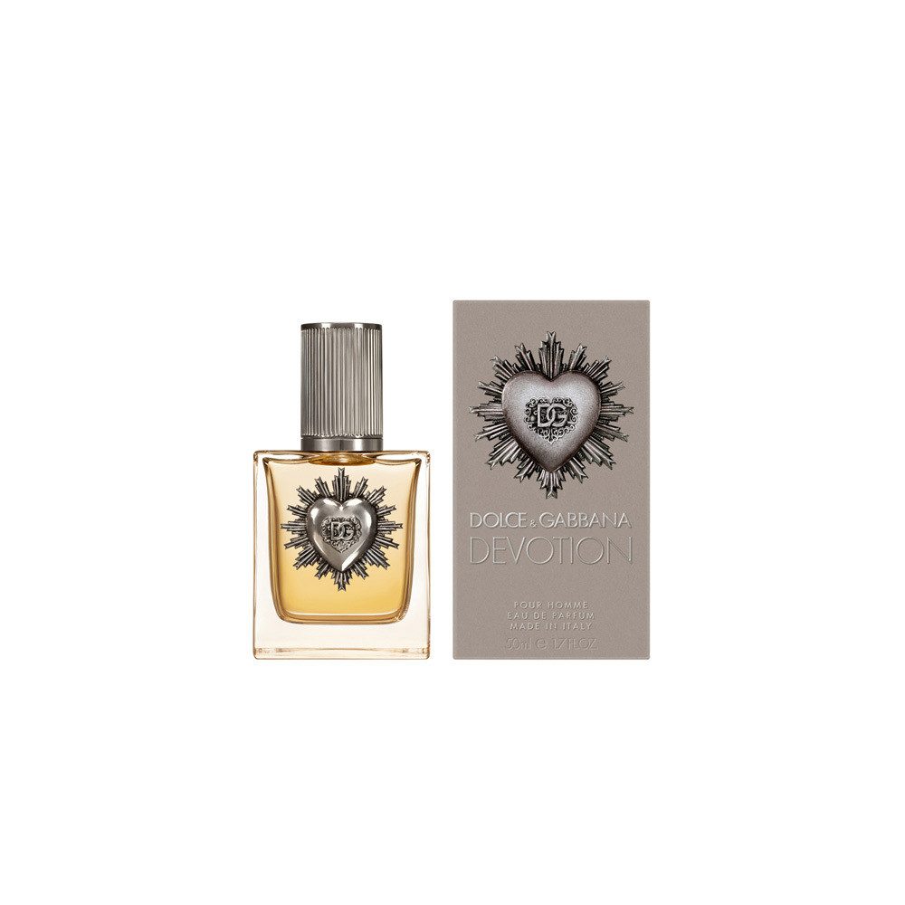 DOLCE & GABBANA Eau de Parfum Devotion For Men, edler Flakon mit Heiligem Herz