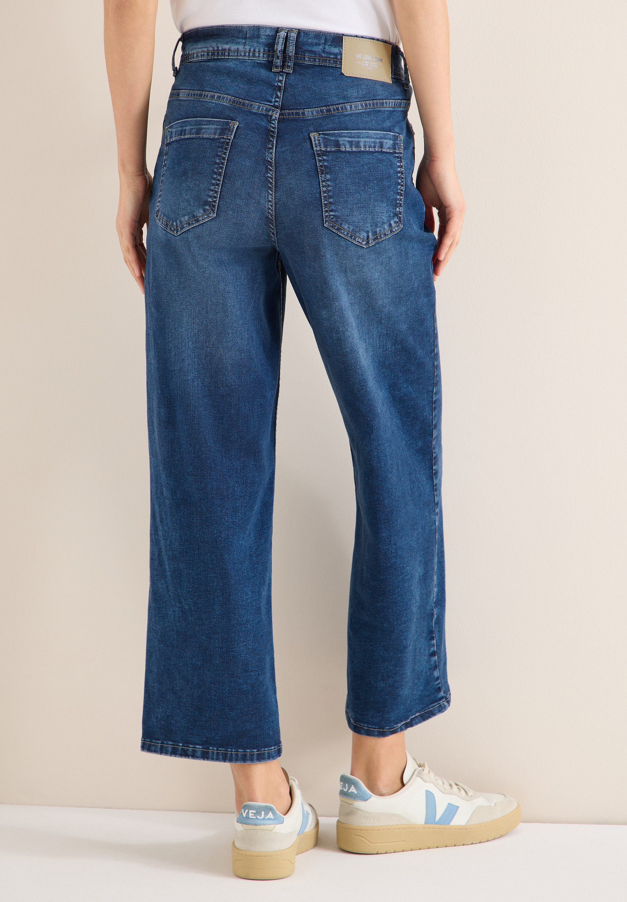 CECIL Loose-fit-Jeans High Waist