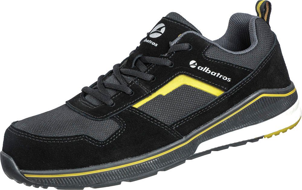 COURT ESD LOW HRO Sicherheitsschuh BLACK Albatros SRC S3