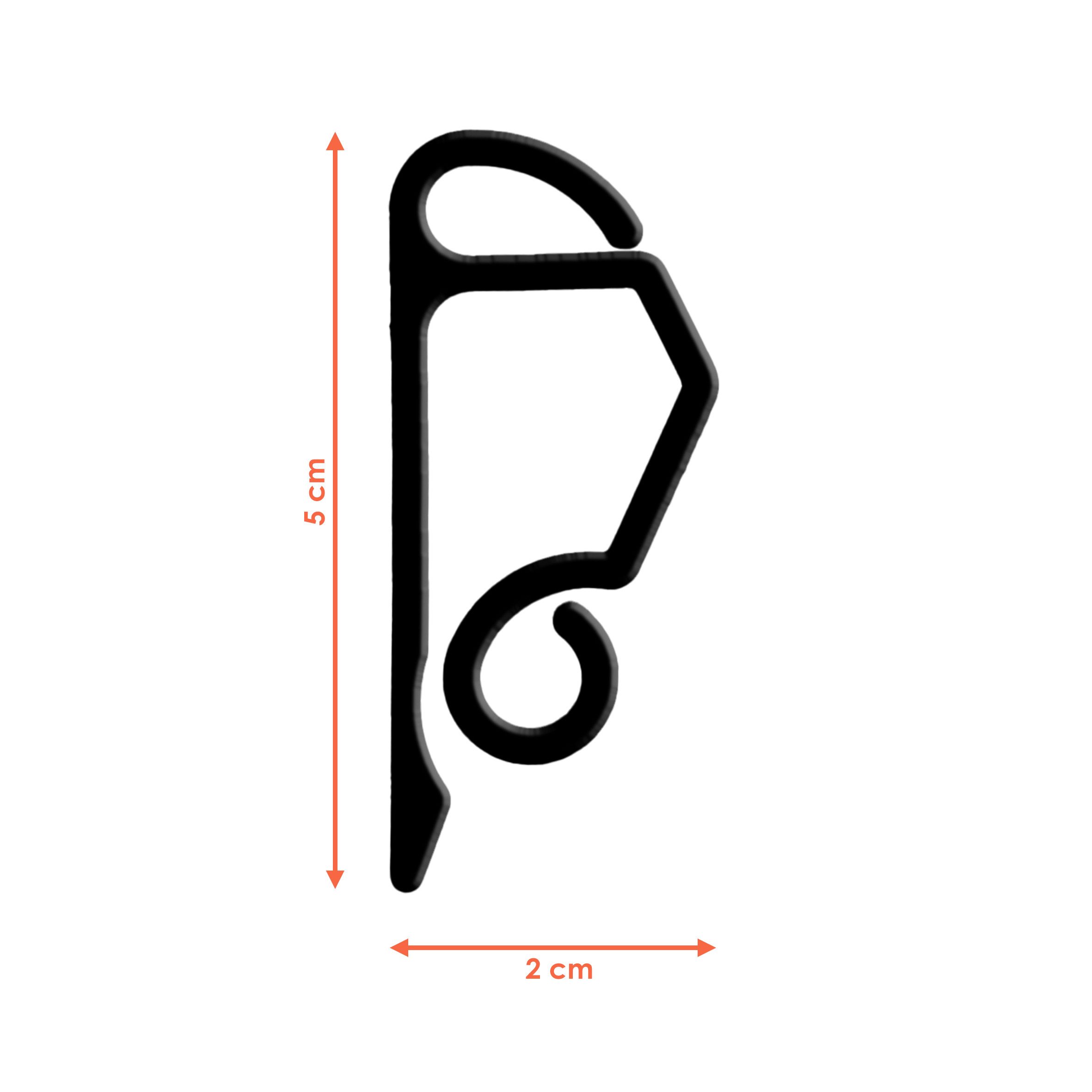 Spetebo Dekohaken Dachrinnenhaken für Lichterketten und Lichternezte, Dachr günstig online kaufen
