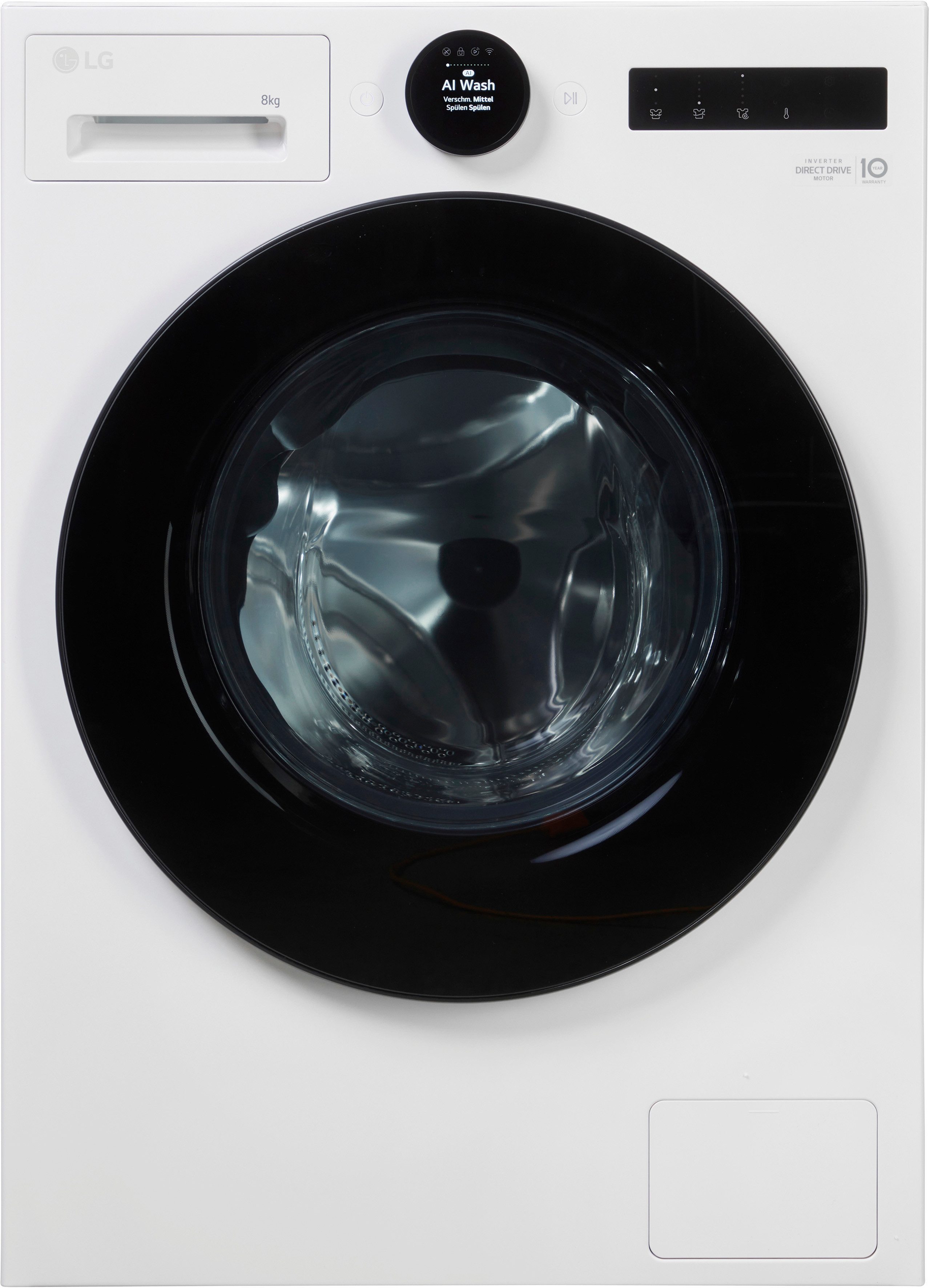 LG Waschmaschine F4WX808YC, 8 kg, 1400 U/min