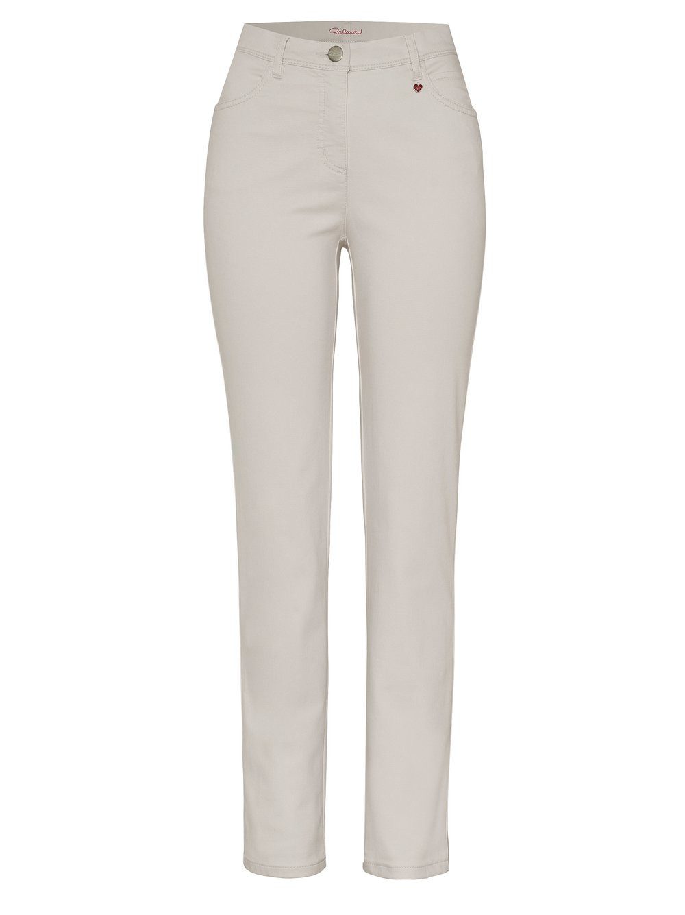 Relaxed by TONI Stretch-Jeans RELAXED BY TONI MEINE BESTE FREUNDIN silbergrau 2840-82 21-31.082
