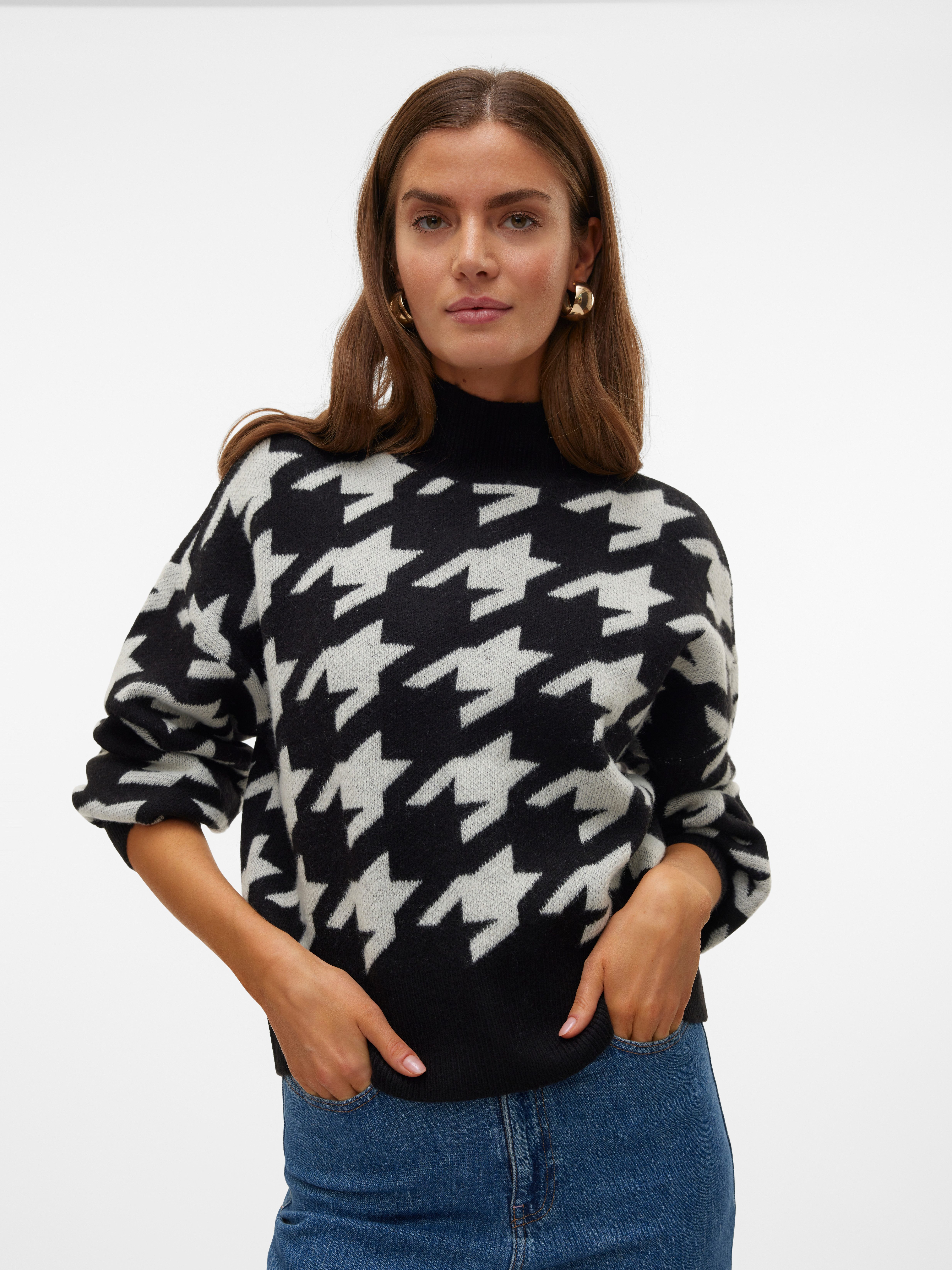 Stehkragenpullover VMMIRA LS HIGHNECK PULLOVER BOO