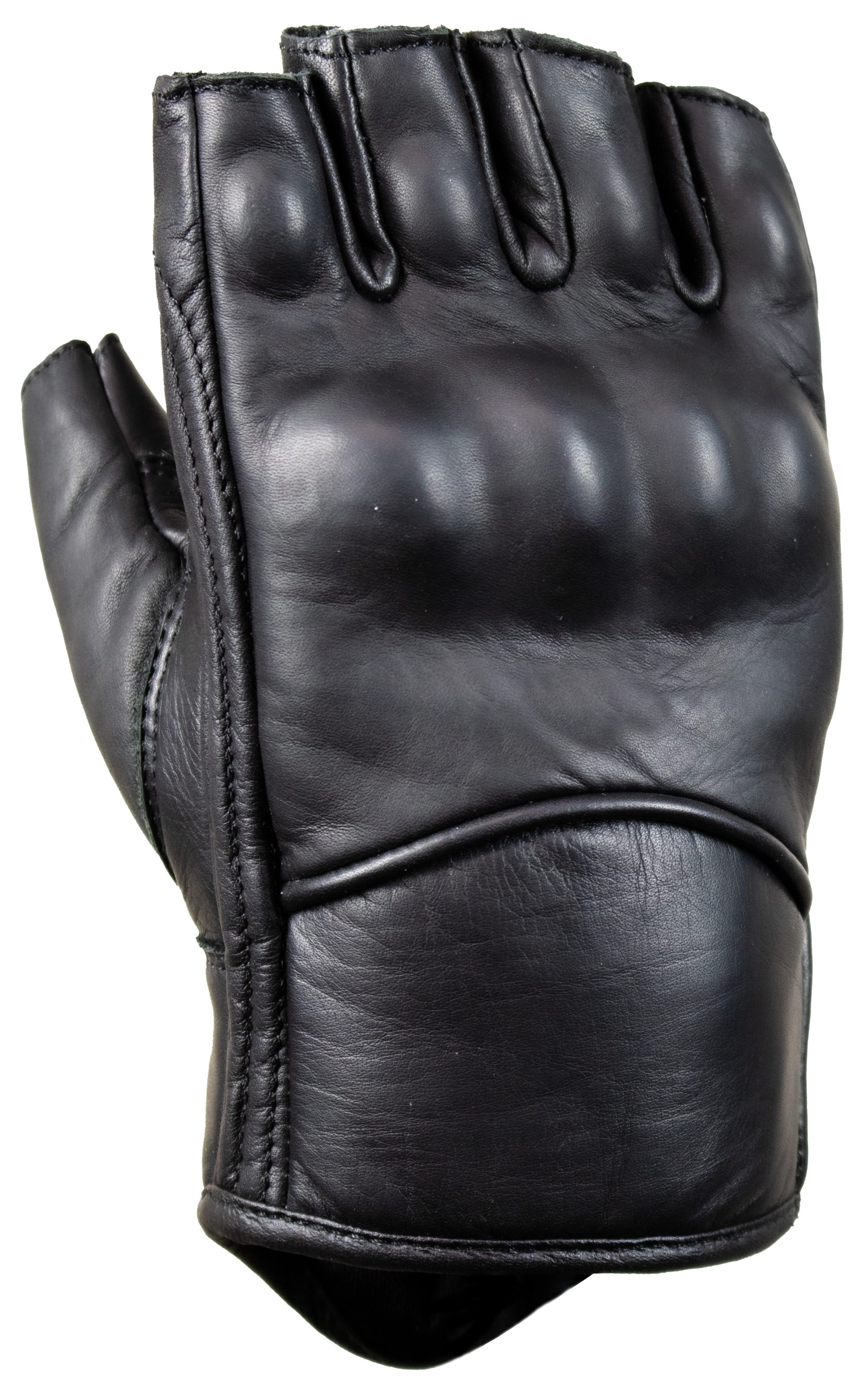 MDM Motorradhandschuhe Motorradhandschuhe Chopper fingerlose Motorrad Hands günstig online kaufen