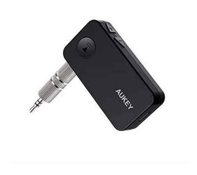 AUKEY »BR-C2« Bluetooth-Adapter, Bluetooth-Empfänger, tragbarer drahtloser Audio-Empfänger für das Auto mit Freisprecheinrichtung für Heim-Stereoanlagen und Auto-Audio-Systeme