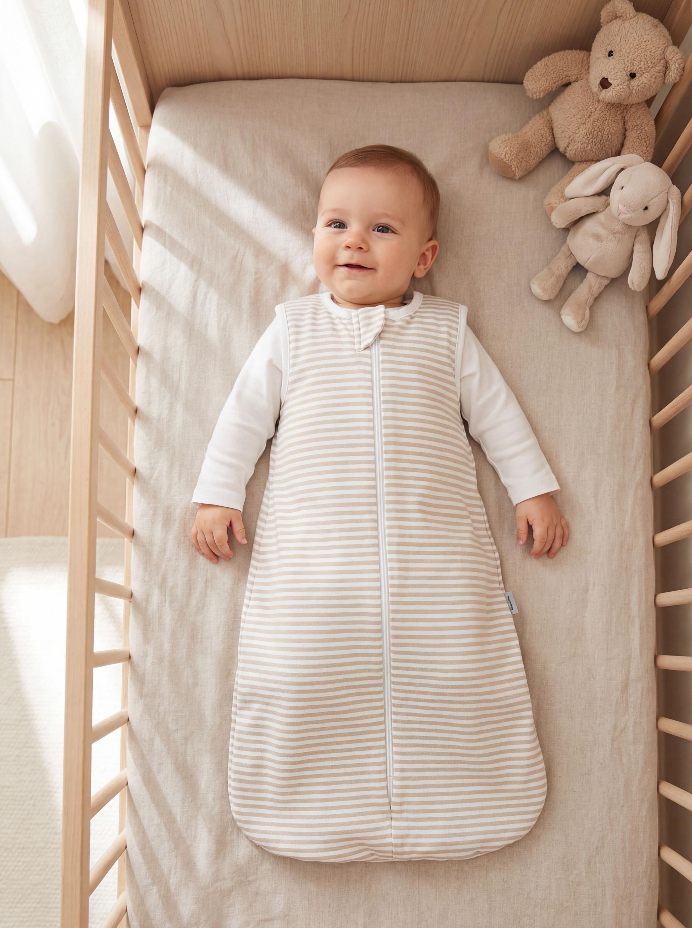 TupTam Babyschlafsack 0.5 TOG Unisex dünner Sommerschlafsack