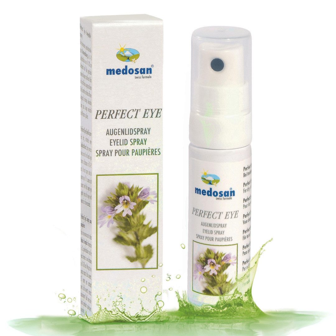 Medosan Augenpflege-Set Augenspray mit Euphrasia, gegen trockene Augen