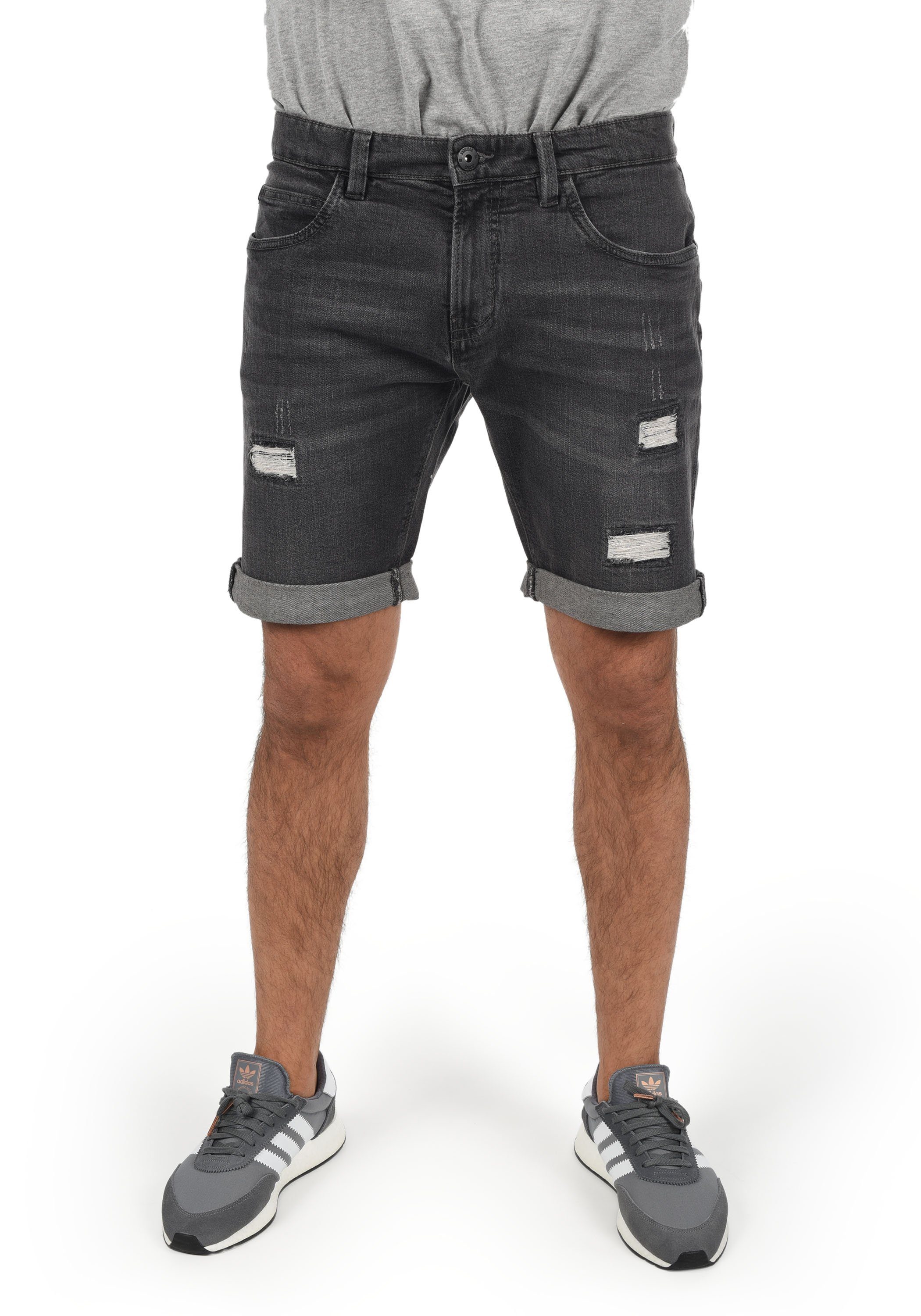 (910) - - 70201MM IDHallow Grey Shorts Jeansshorts Indicode Dark