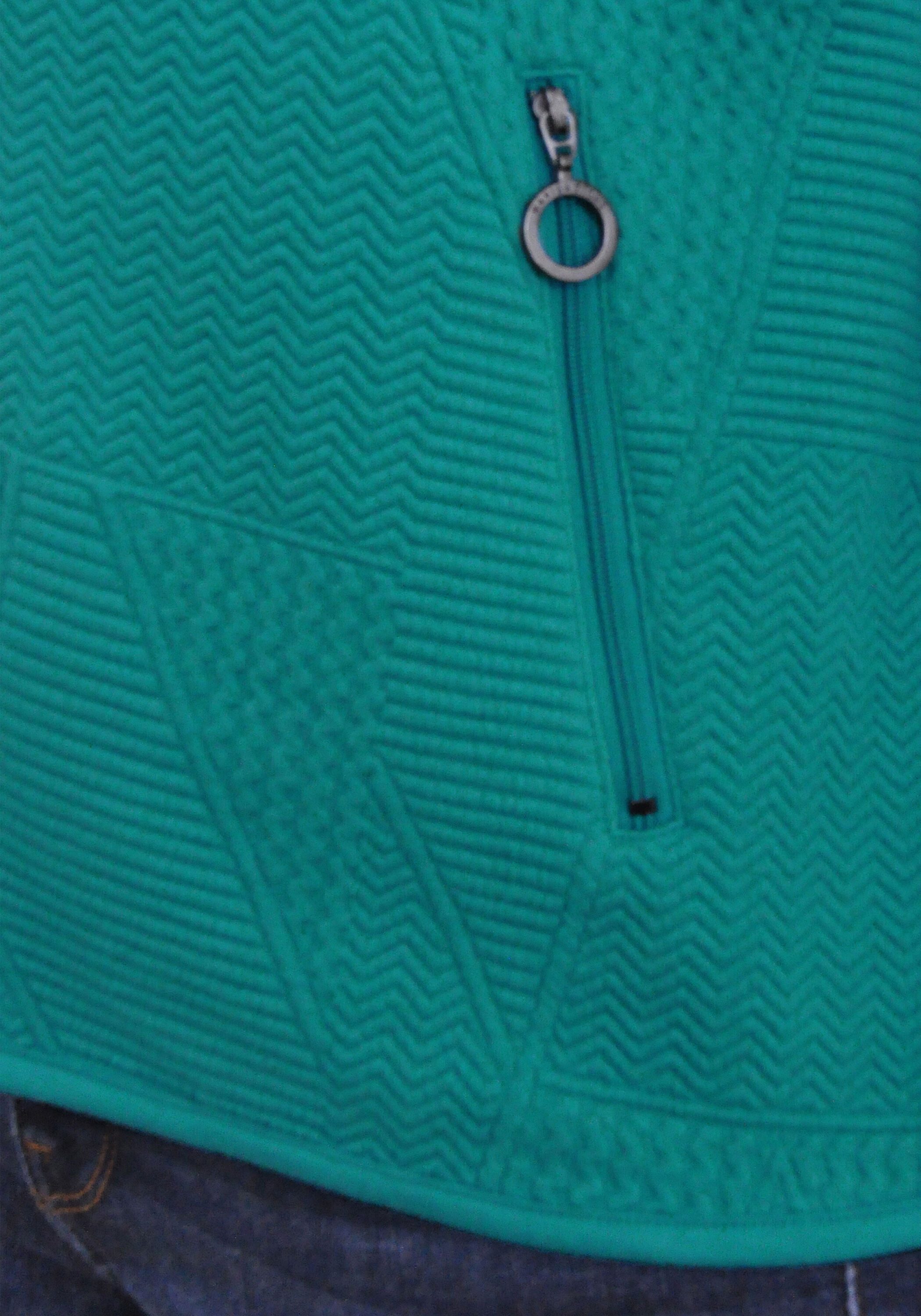 NAVIGAZIONE Sweatjacke mit Struktur