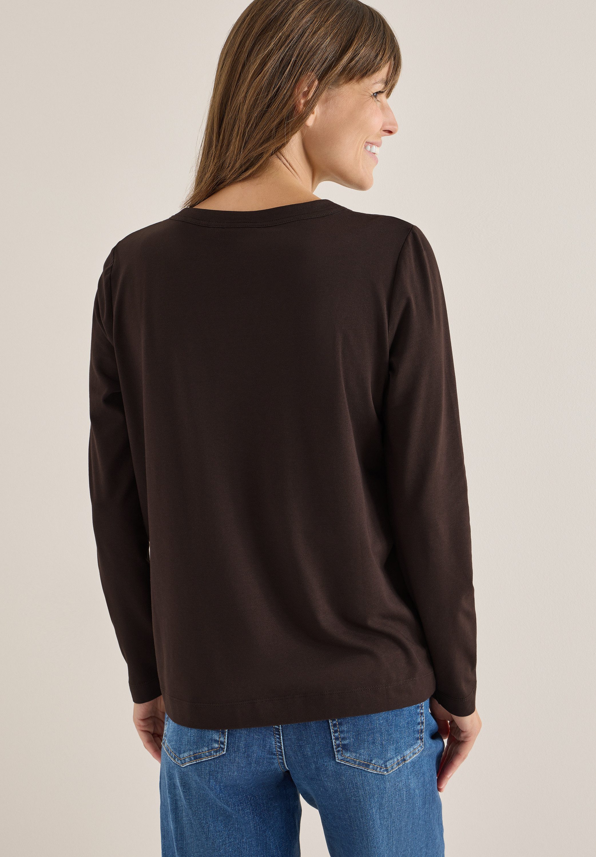 CECIL Langarmshirt im Tunika-Look günstig online kaufen