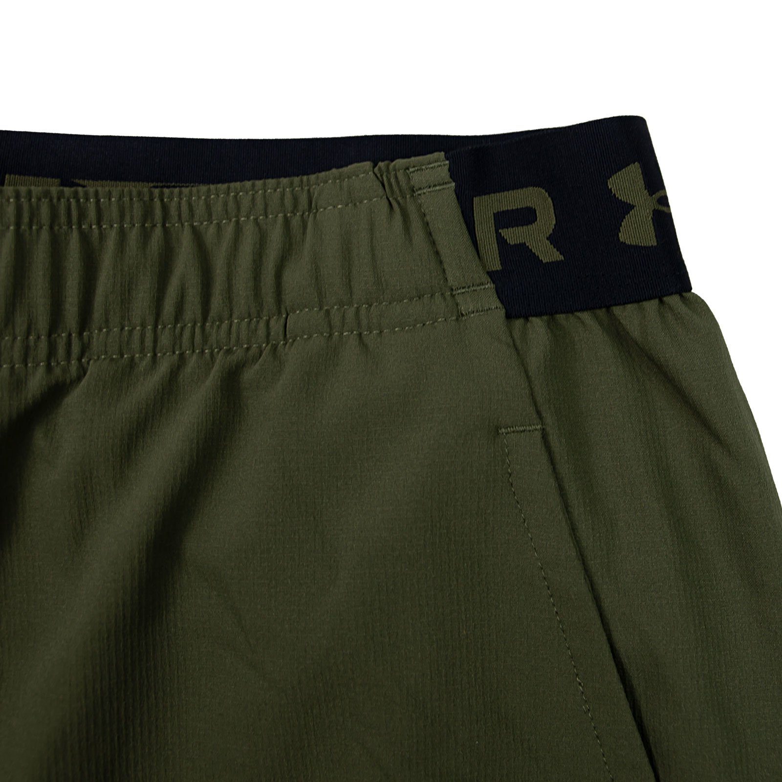 innenliegendem Shorts 390 mit Armour® Trainingsshorts green Vanish Woven Zugband / Under black