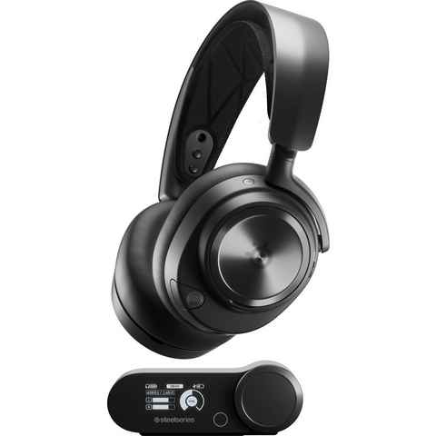 SteelSeries Arctis Nova Pro Wireless X Gaming-Headset (Mikrofon abnehmbar, Noise-Cancelling, Bluetooth, Wireless)