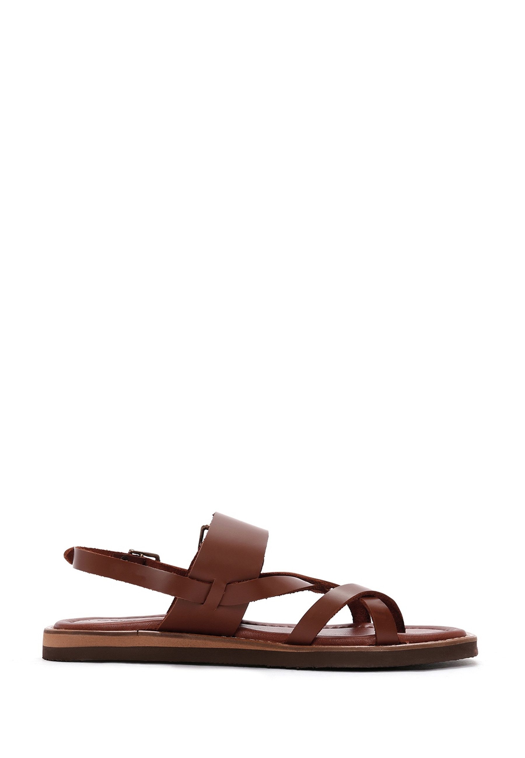 Derimod Sandalen aus Leder Sandale Echtes Leder, Lederfutter, TPU-Sohle, Schnallenverschluss