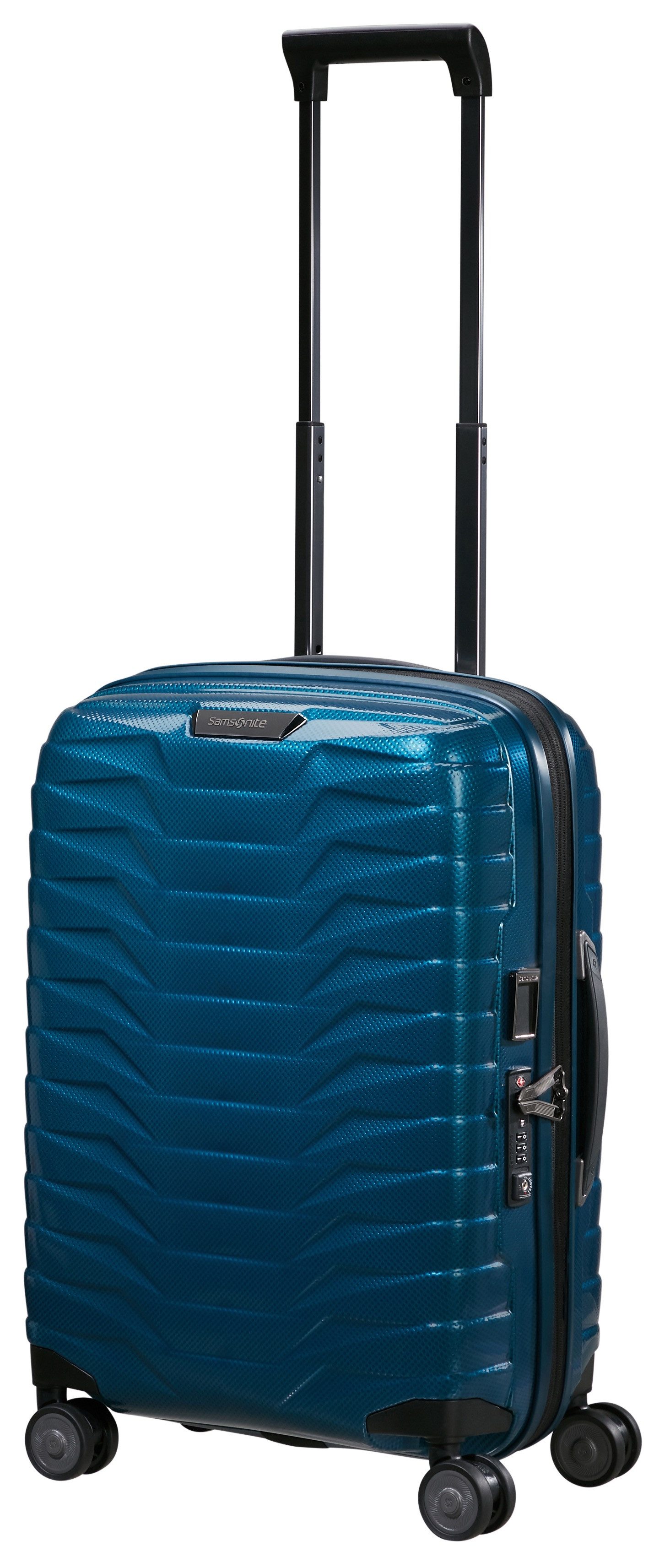 Samsonite Hartschalen-Trolley PROXIS, verschiedene Farben, 4 Rollen, aus Polypropylen, Tragegriff oben und seitlich