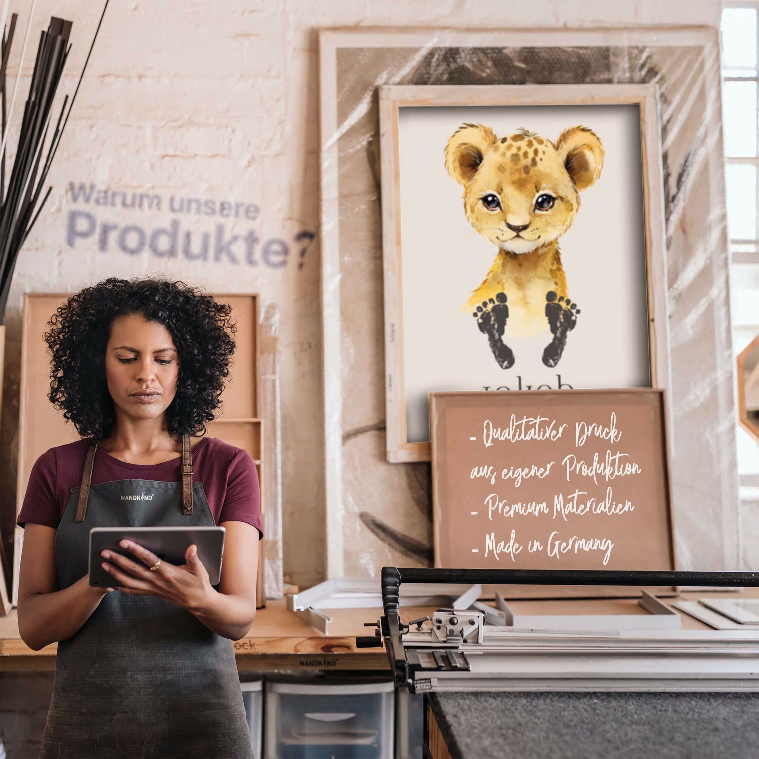 WANDKIND Poster Safari Light Abenteuer 3er Poster Set P818, Kinder Poster