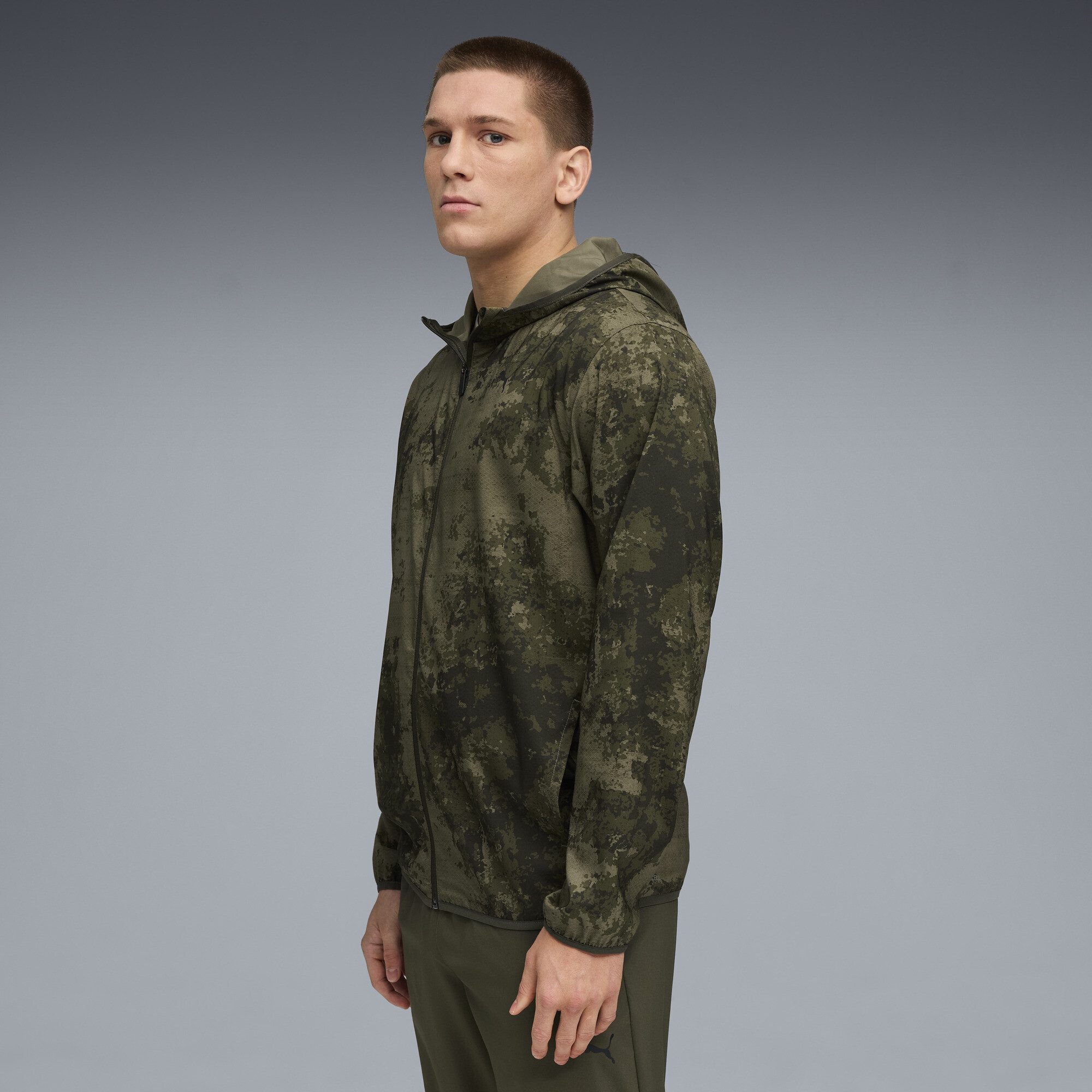 PUMA Trainingsjacke "TAD ESSENTIALS AOP Gewebte Jacke Herren" günstig online kaufen