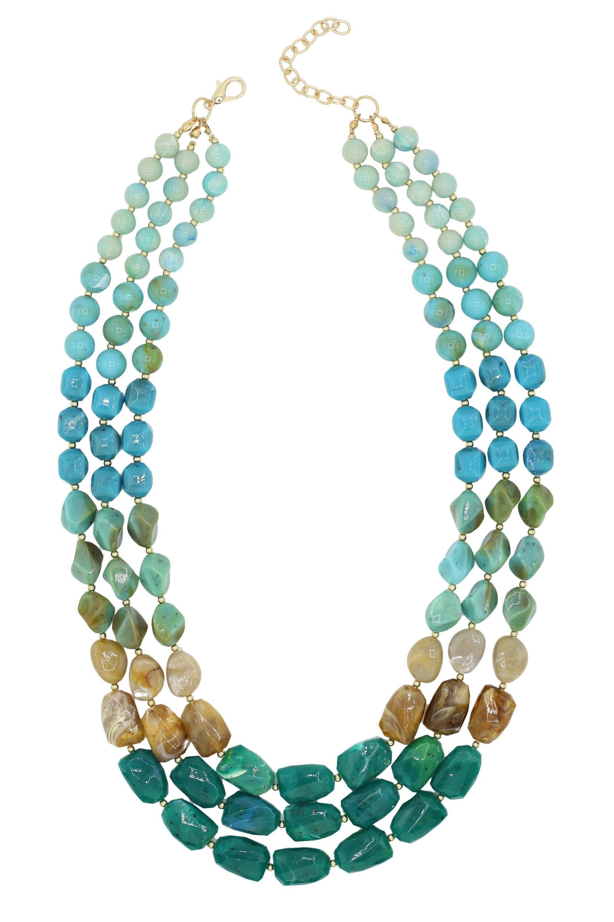 COLLEZIONE ALESSANDRO Kette mit Anhänger Marble, Exclusive Statemenkette – Bild 2 von 3
