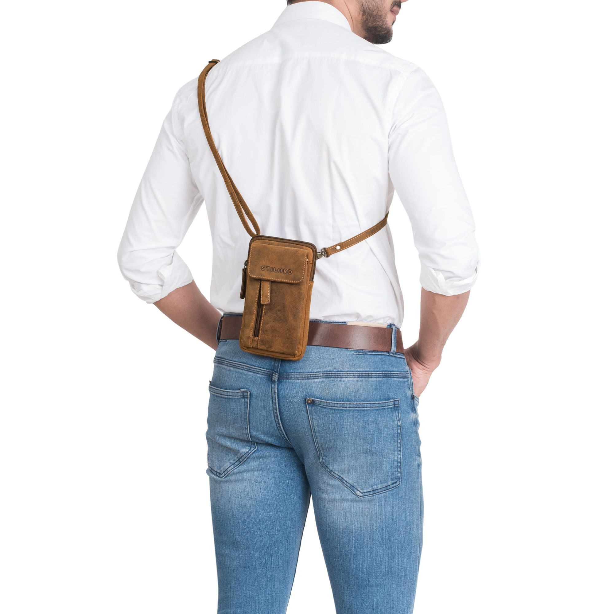 STILORD Bauchtasche "Mael" 2-in-1 Umhängetasche Herren günstig online kaufen