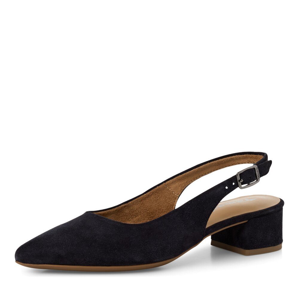 Tamaris Tamaris - Slings - Blau Slipper günstig online kaufen