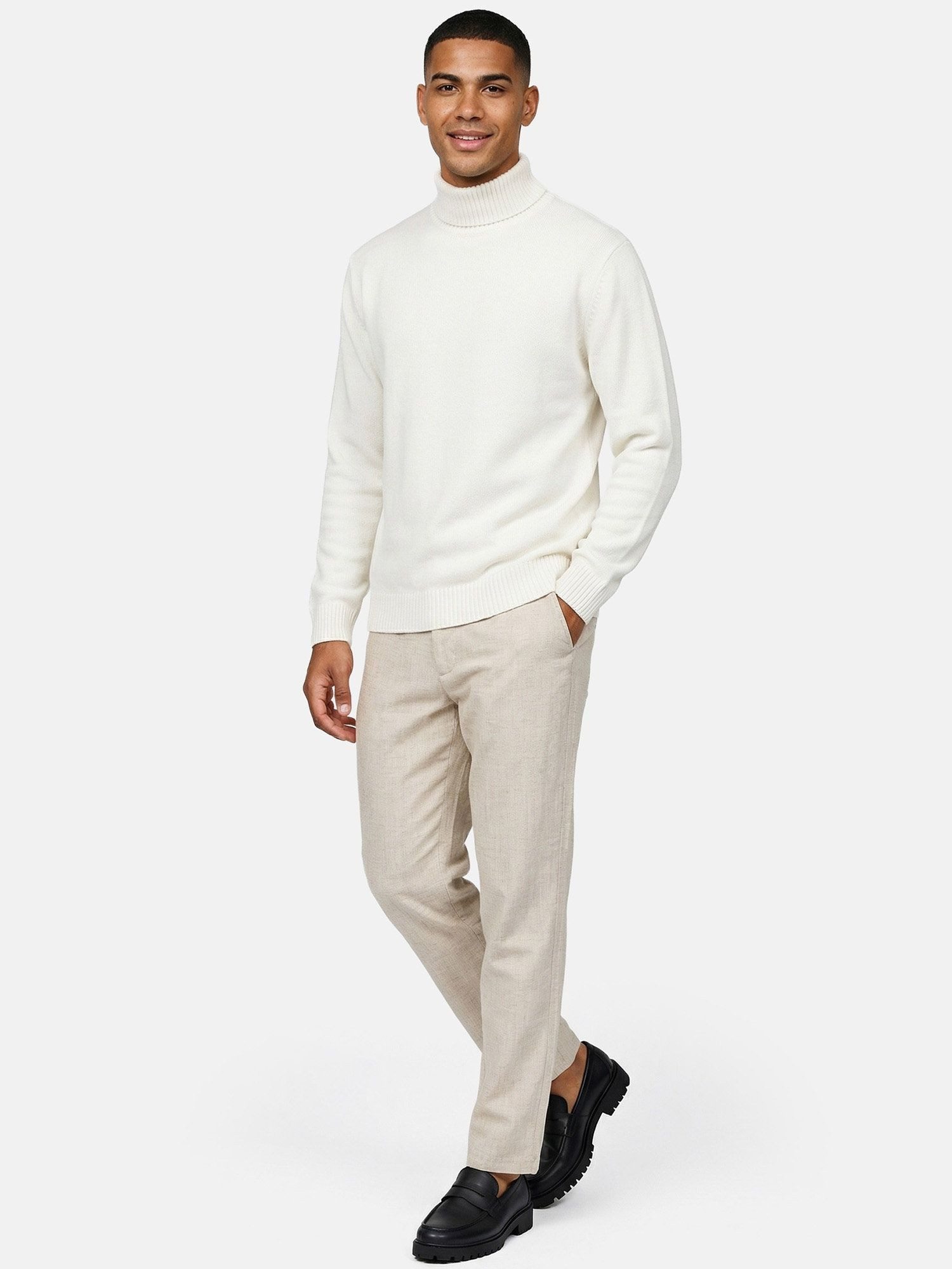 Tazzio Leinenhose A113 Regular Fit, elastischer Bund, Sommerhose günstig online kaufen