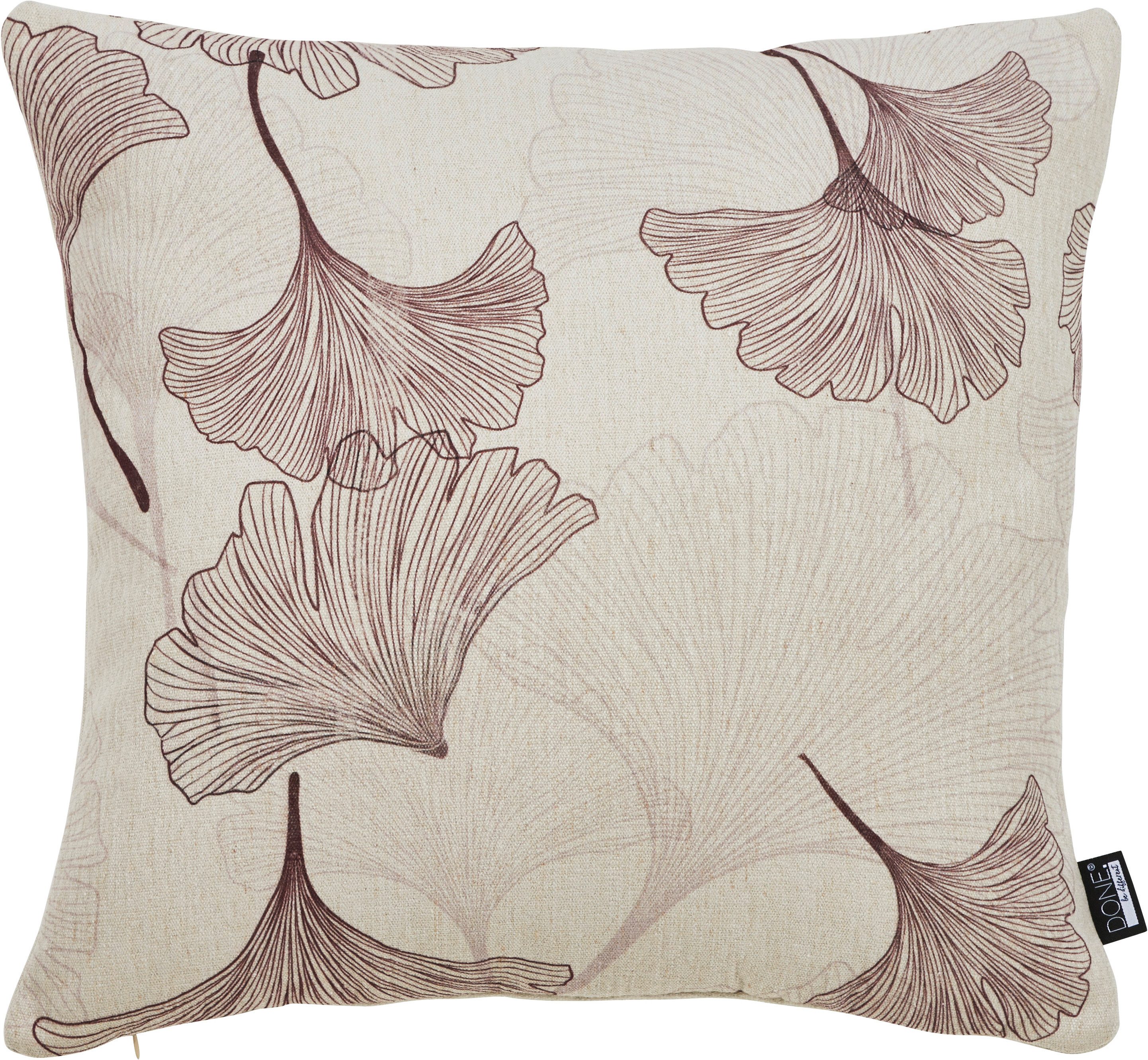 done.® Dekokissen GINKGO, Bedruckt