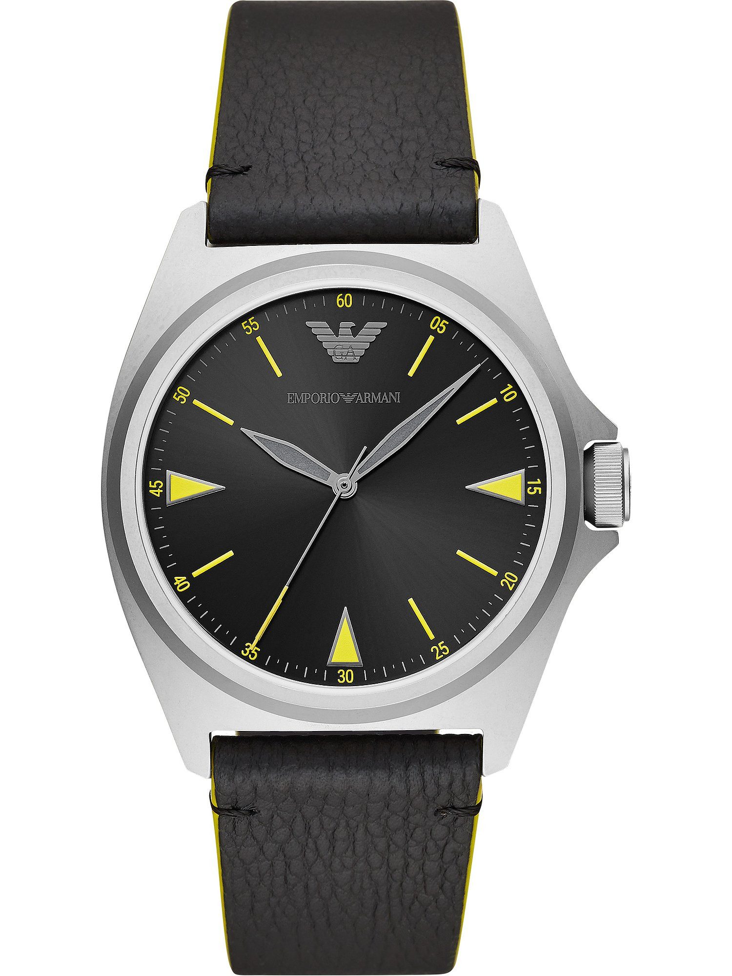 Emporio Armani Quarzuhr Emporio Armani Herren-Uhren Analog Quarz