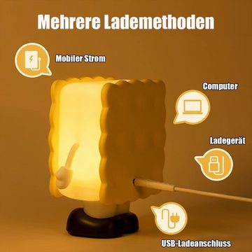 Gontence LED Leselampe LED Leselampe Kinder-Nachtlicht, Keks-Design, LED (Kawaii)