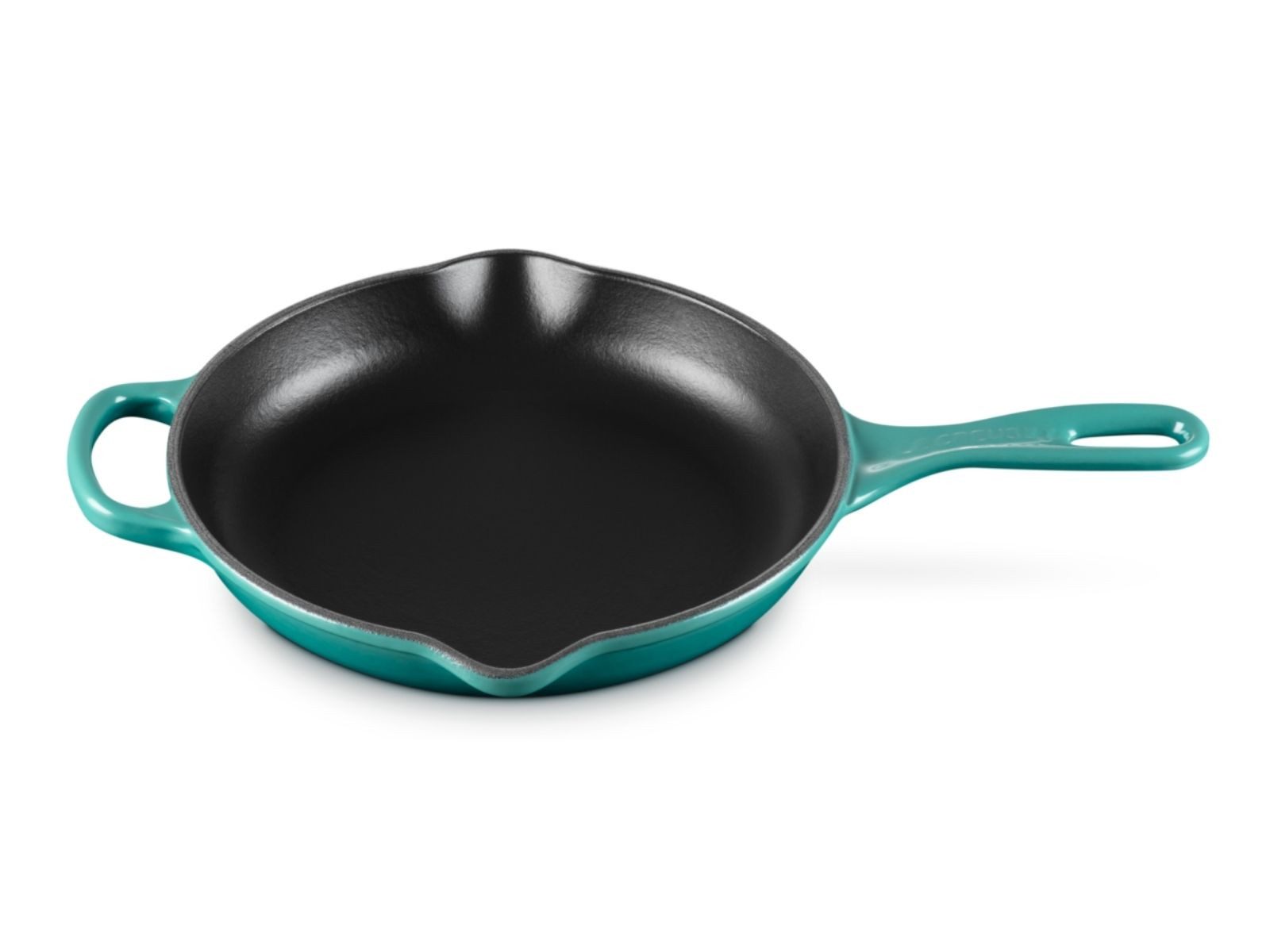 LE CREUSET Servierpfanne Brat- und Servierpfanne Signature bleu riviera 23cm
