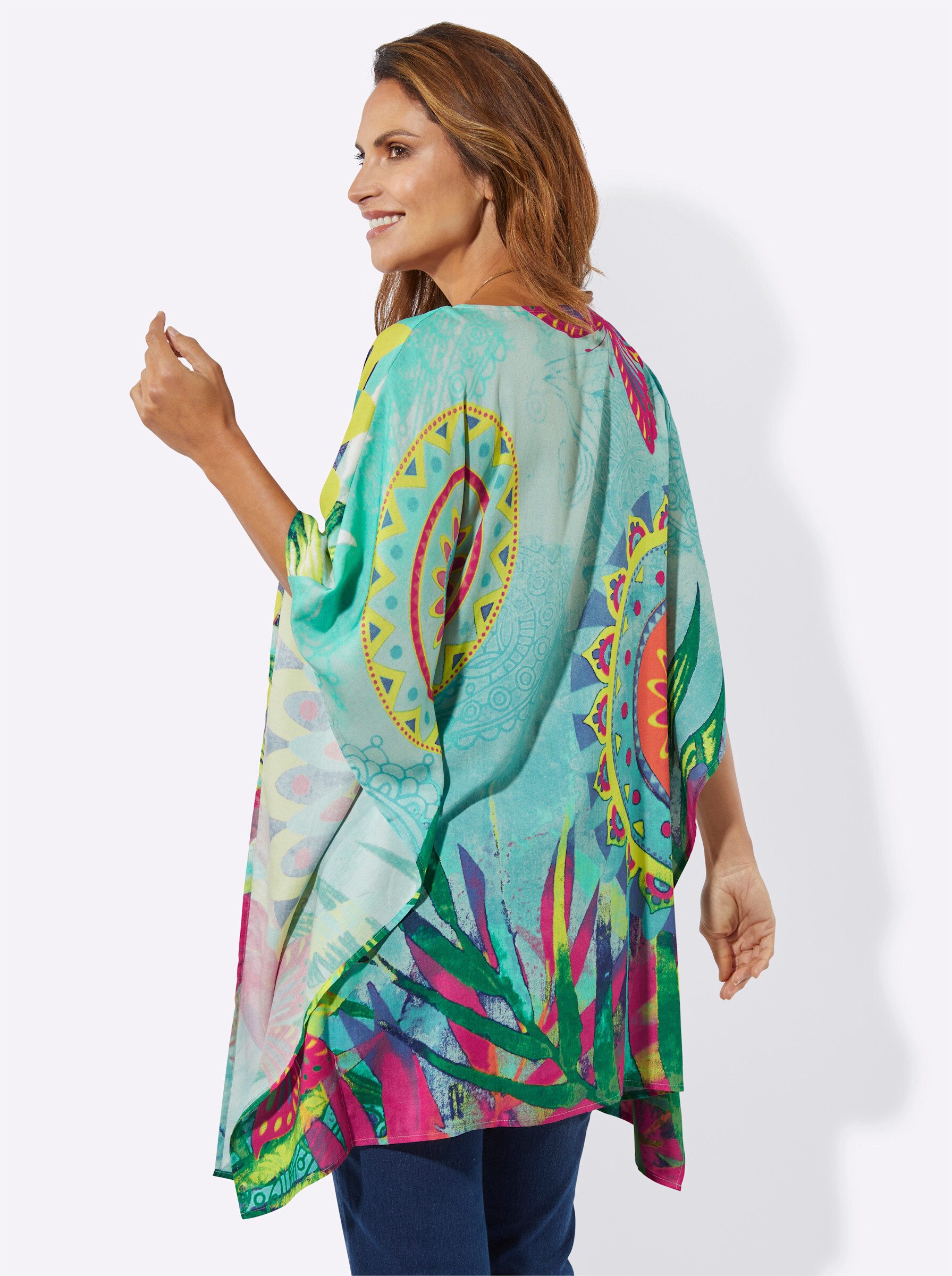 Witt Klassische Bluse Tunika Kurzarm