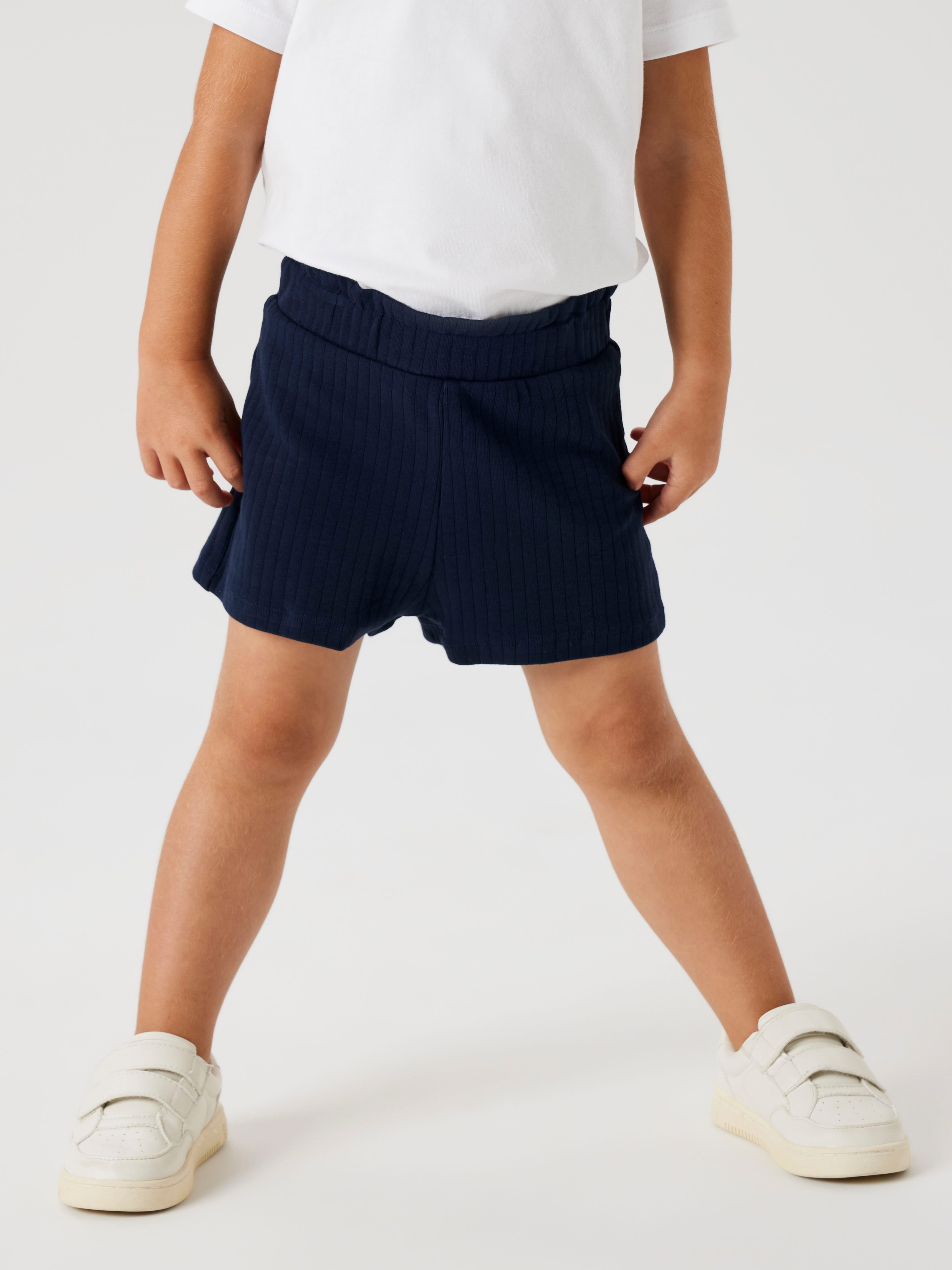 Name It Shorts NMFSURAJALI SHORTS NOOS Baumwollmischung, Paperbag Bündchen, innen verstellbar, Stretch