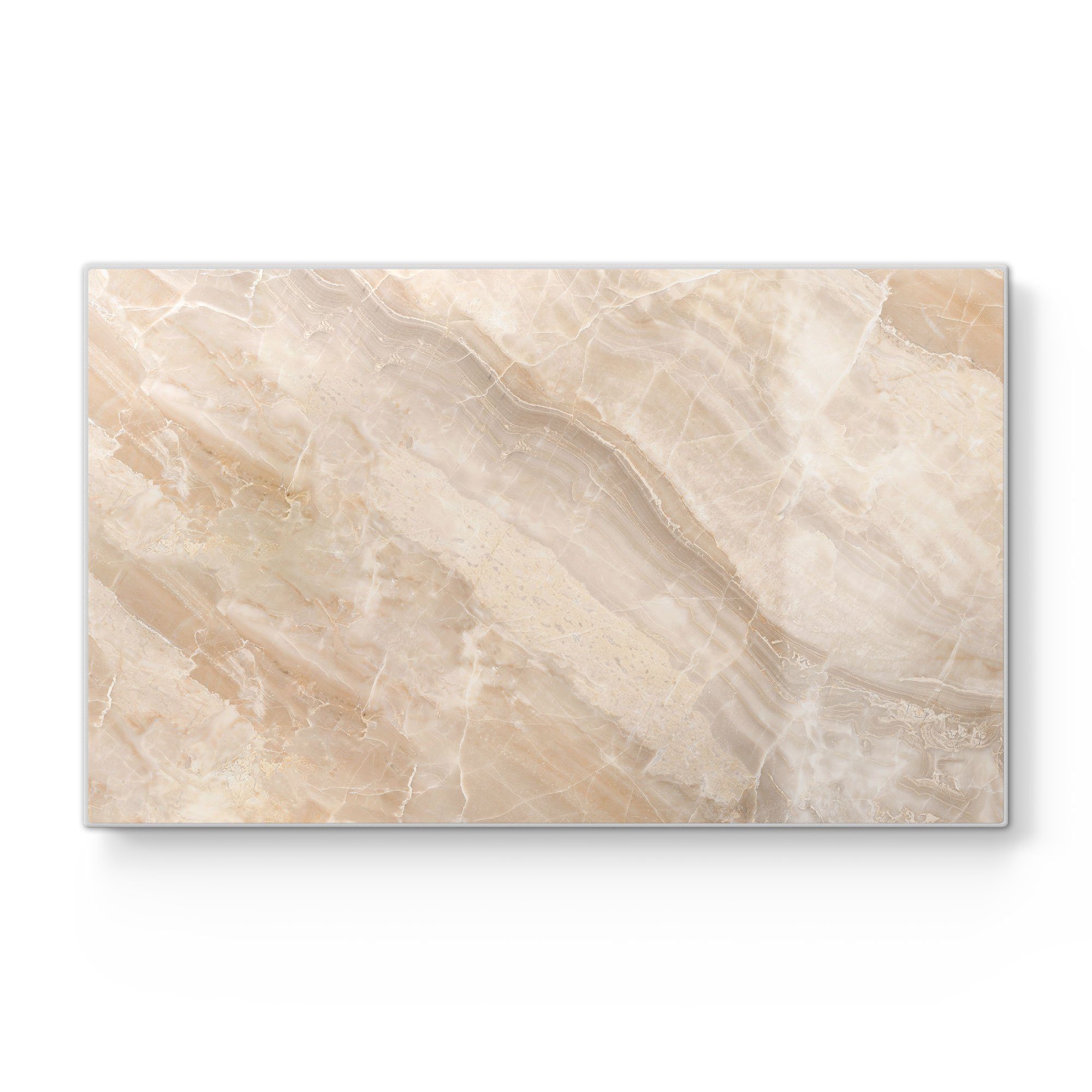 Schneidebrett 'Helle Marmorfläche'