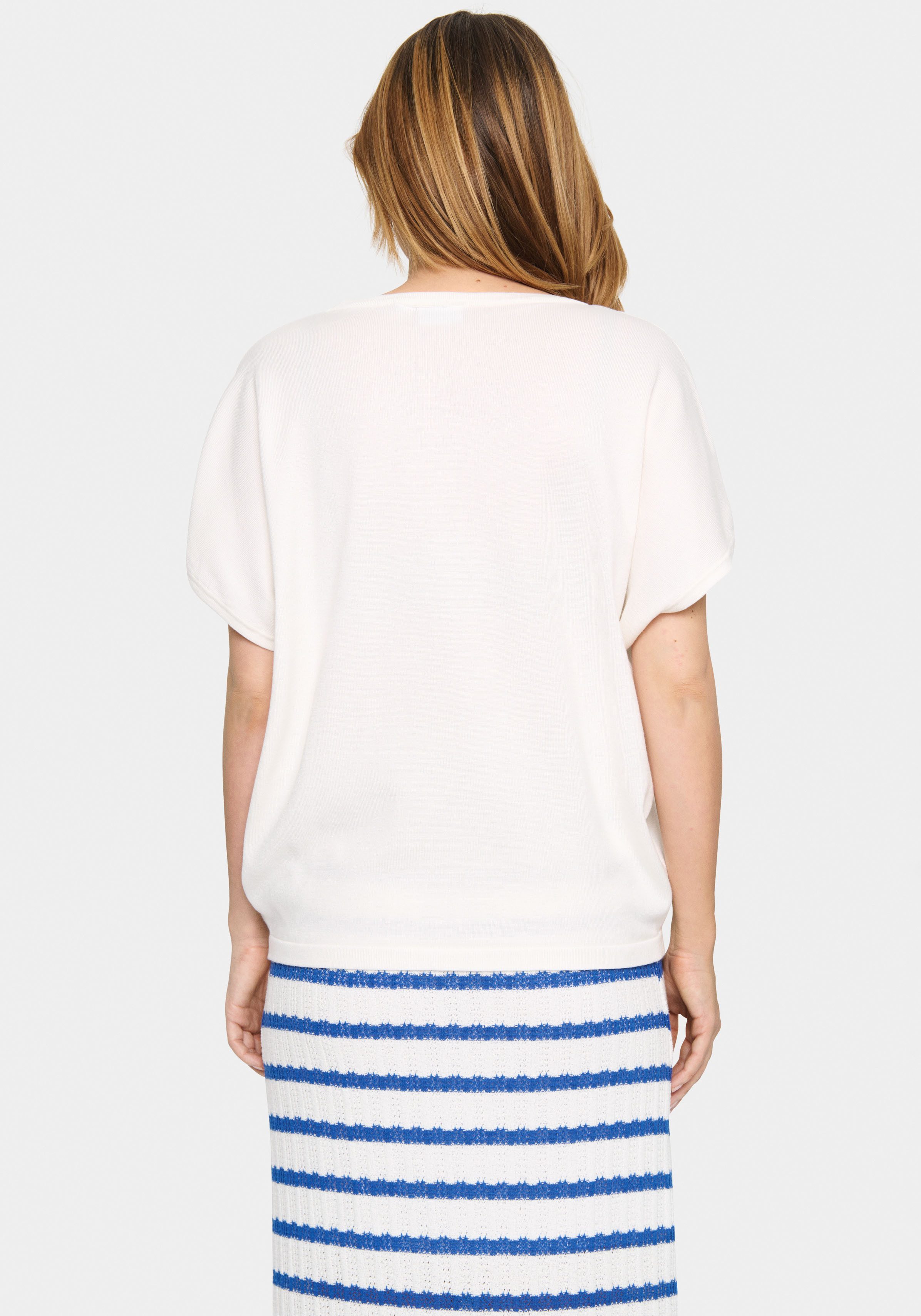 Saint Tropez Strickpullover MilaSZ R-N SS günstig online kaufen