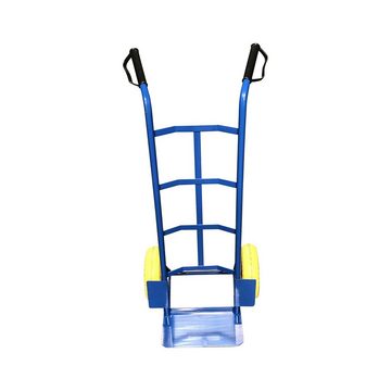 G-Rack Sackkarre Stahl-Sackkarre 325kg Tragfähigkeit (blau), Blau 120 X 50 X 40Cm