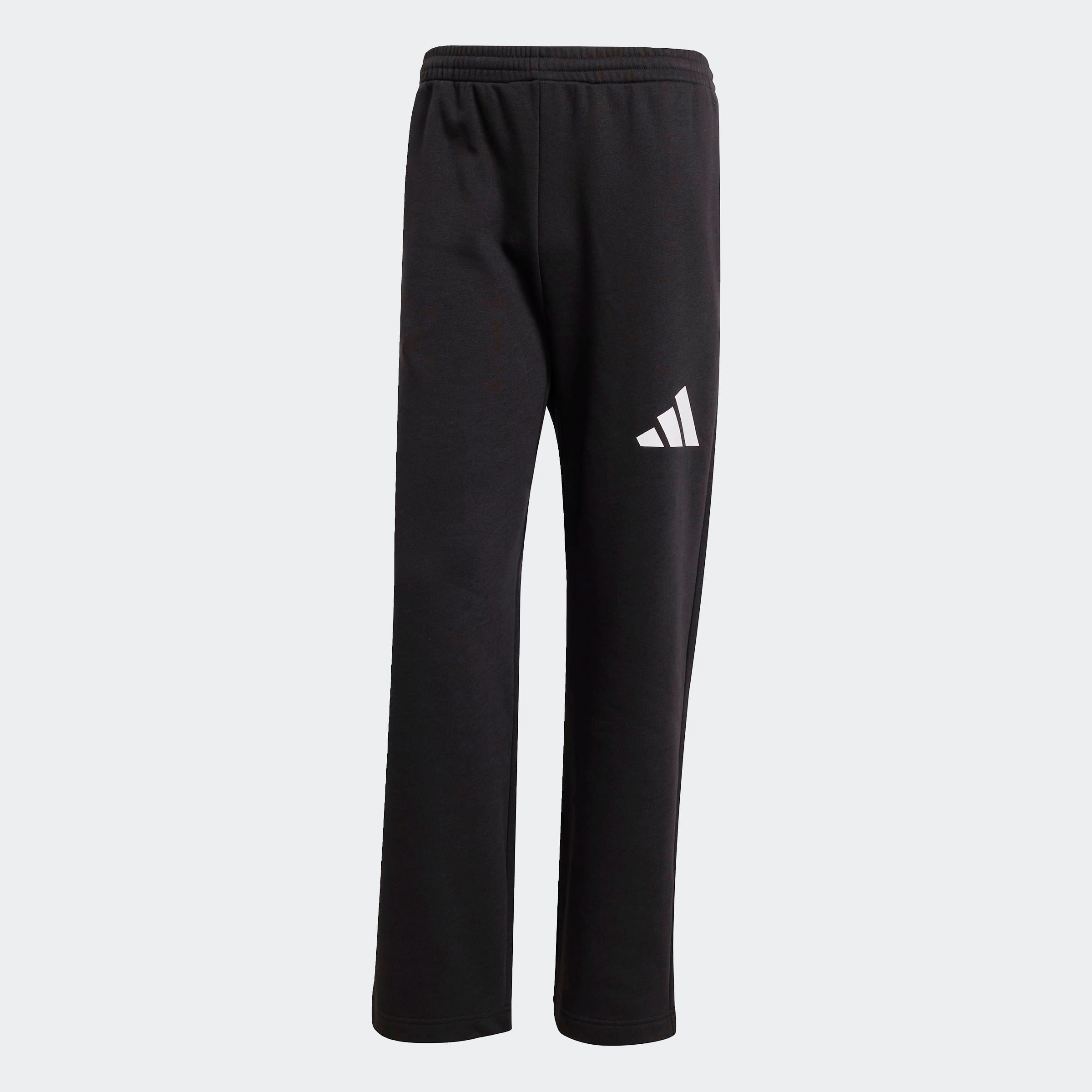Sporthose ESSENTIALS WIDE-LEG 3-STREIFEN LOGO