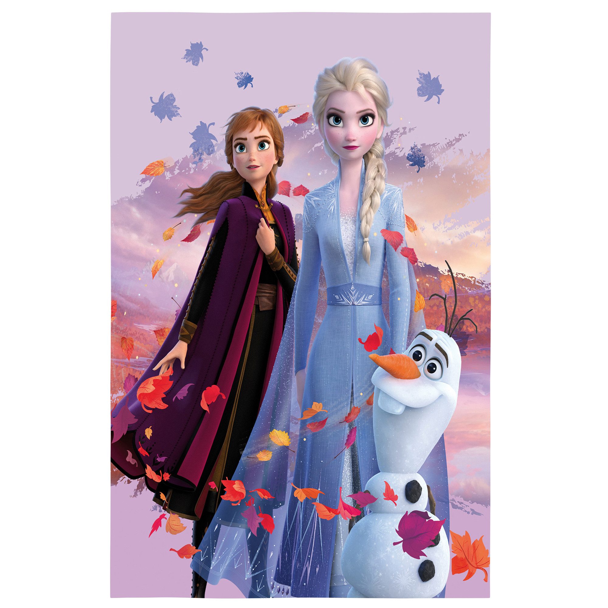 BERONAGE Kinderteppich Frozen Die Eiskönigin Dreamteam Spiel-Teppich 100x133 cm, rechteckig, Höhe: 10 mm, rutschfest