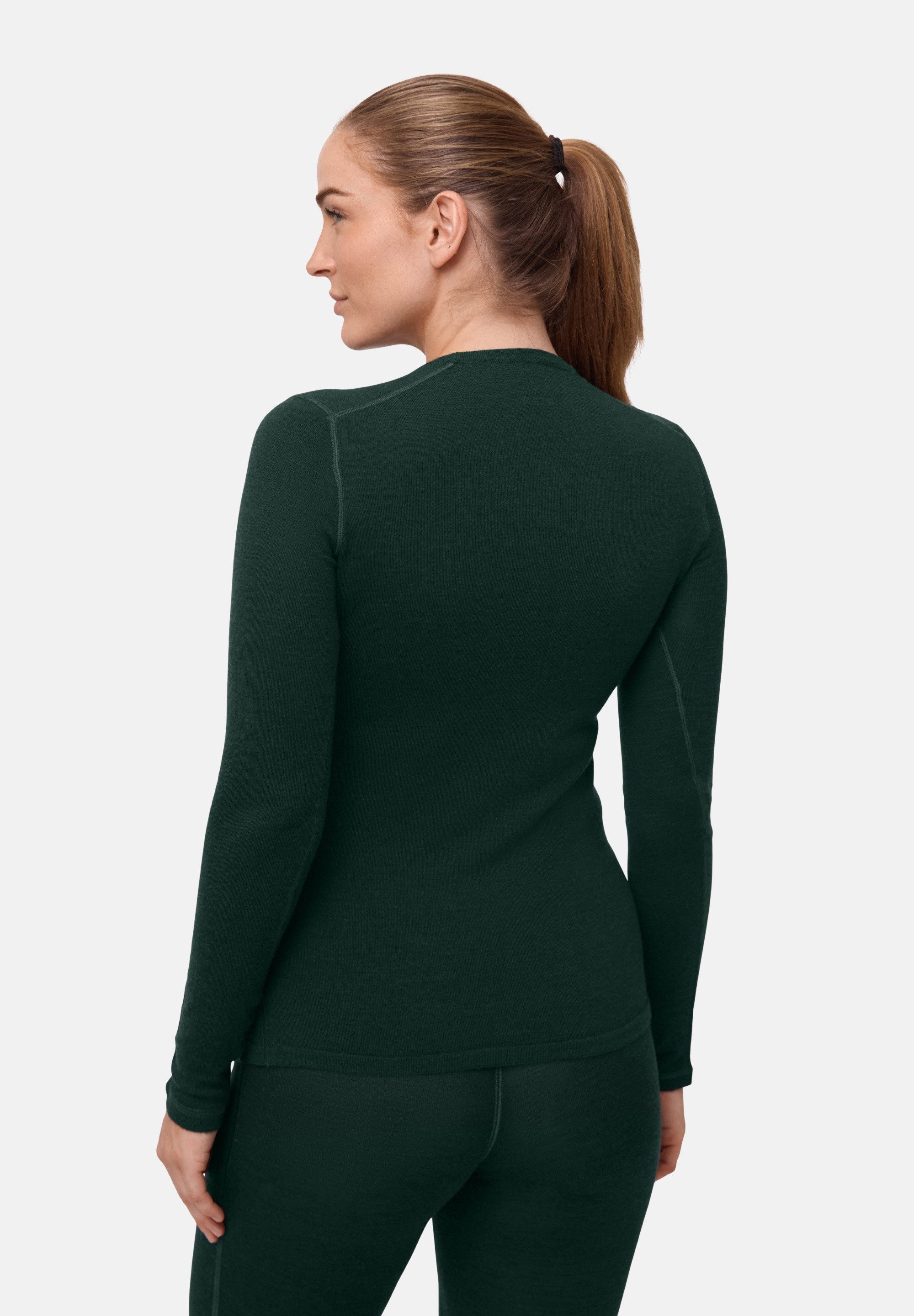 DANISH ENDURANCE Funktionsshirt Merino Langarm Shirt, weich & temperaturregulierend, Funktionsunterwäsche