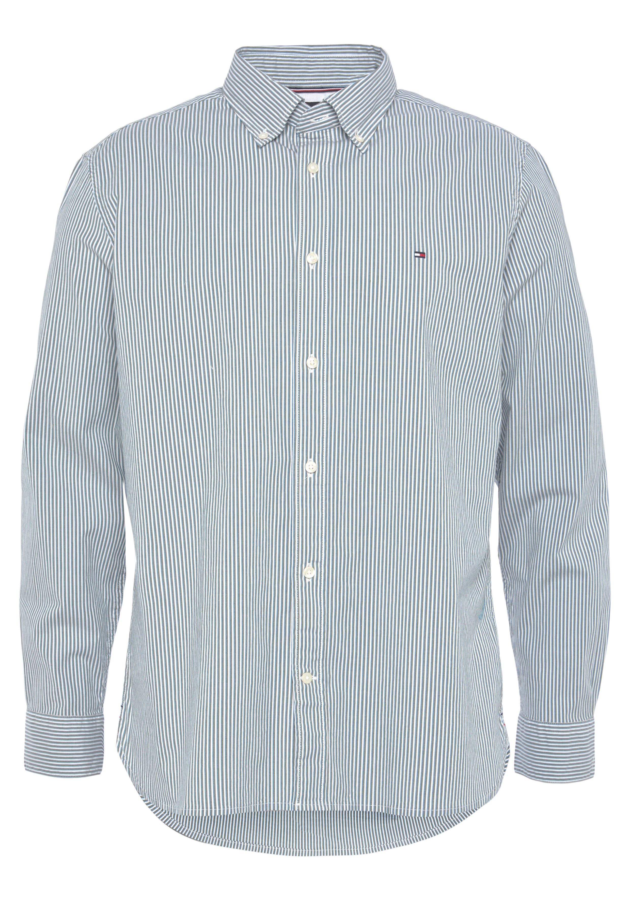 Tommy Hilfiger Langarmhemd FLEX MULTI STRIPE RF SHIRT