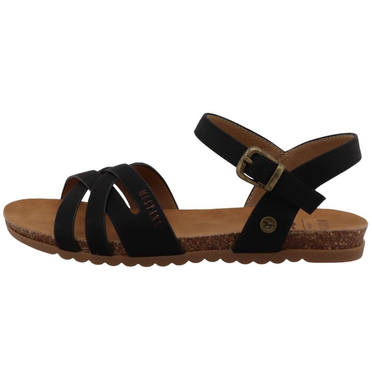 Mustang Shoes 26M0162014-black Sandale Schick durch den Sommer