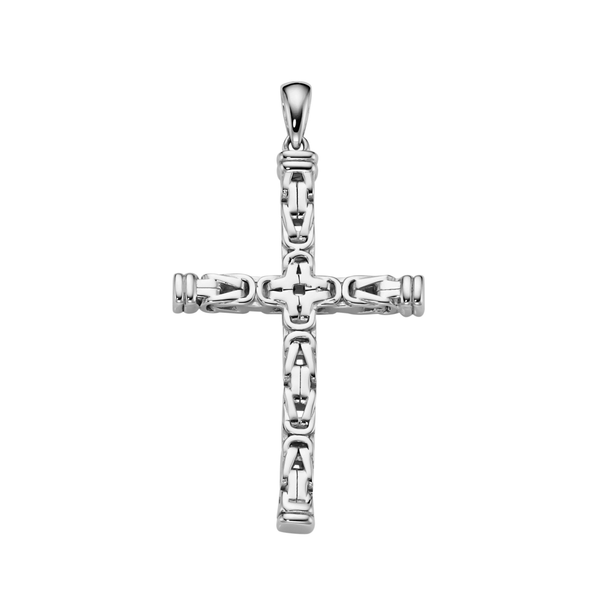Smart Jewel Kreuzanhänger Kreuz, Silber 925