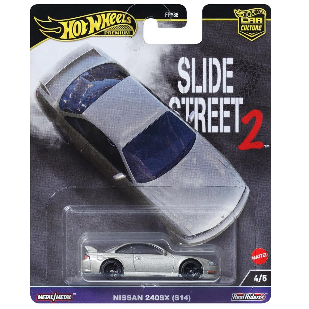 Hot Wheels Spielzeug-Rennwagen Nissan 240 SX S14 HKC83 Hot Wheels Car Cultu günstig online kaufen