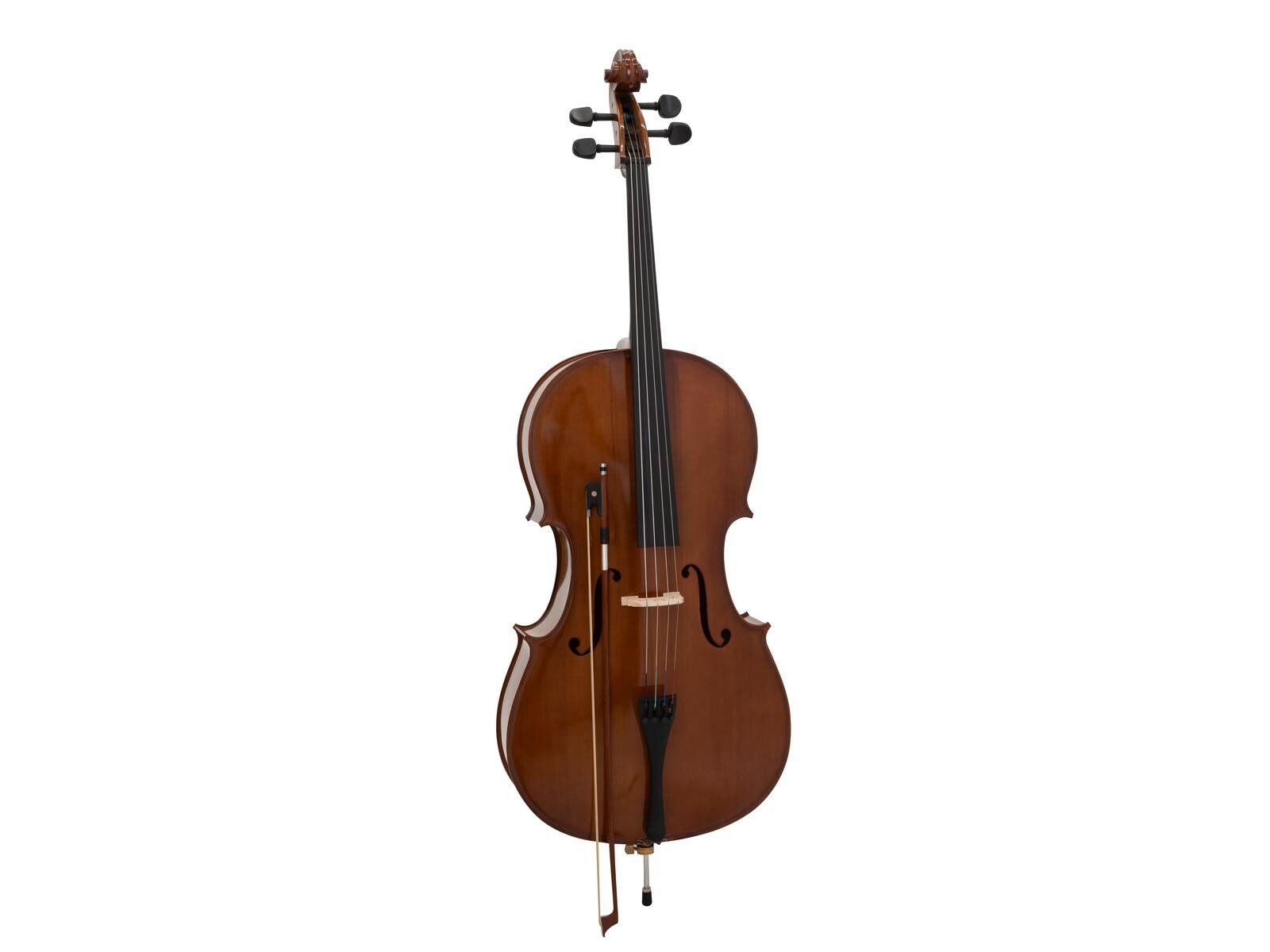 Cello DIMAVERY Cello 4/4 mit Soft-Bag, C-Kante