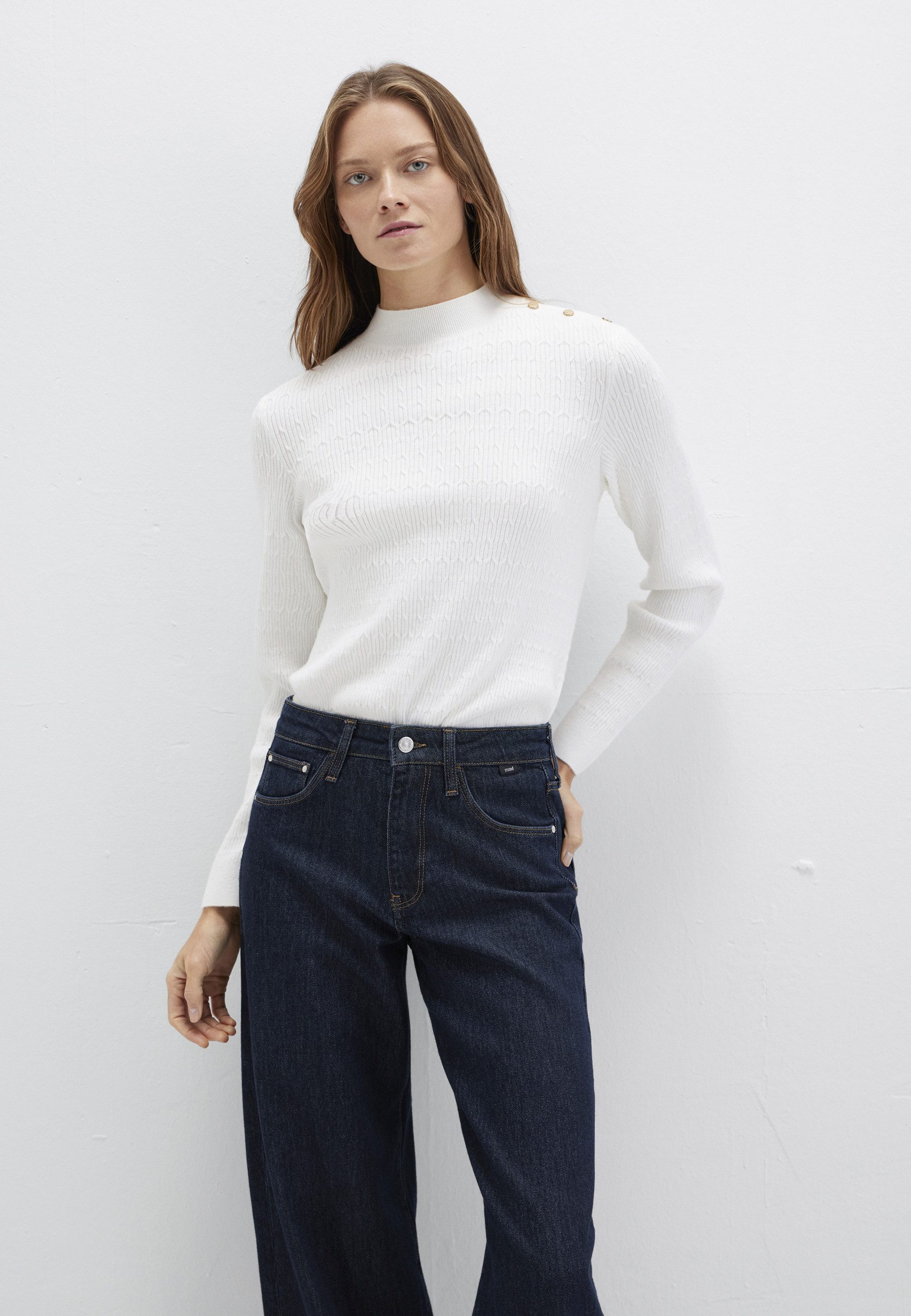 Mavi Strickpullover HIGH COLLAR SWEATER Pullover