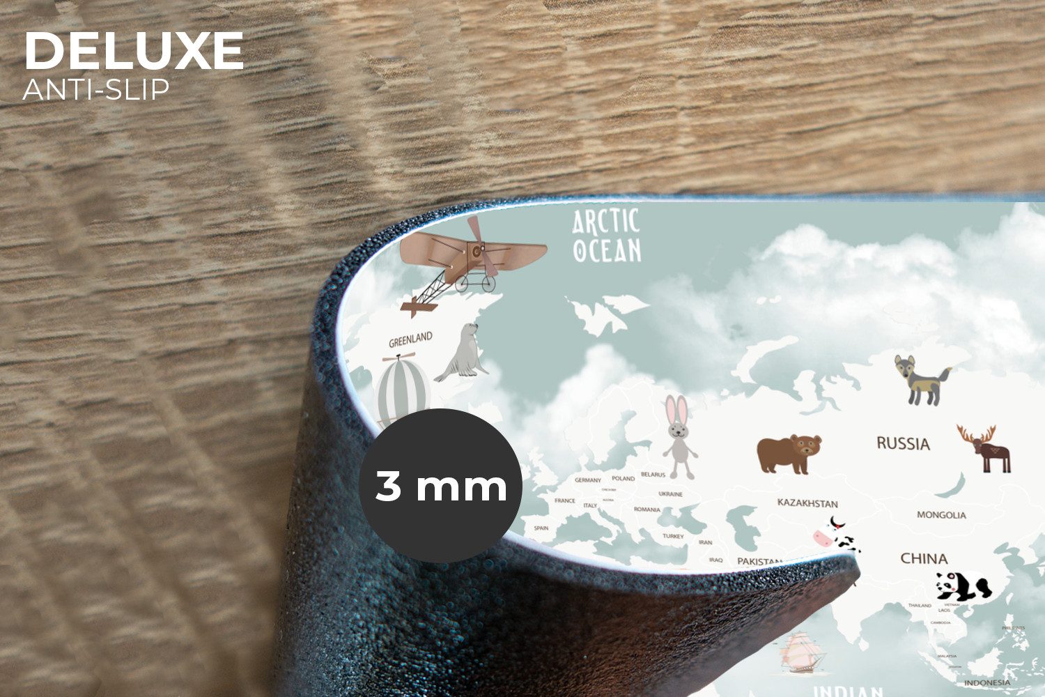 MuchoWow Platzset Weltkarte - Kind - günstig online kaufen